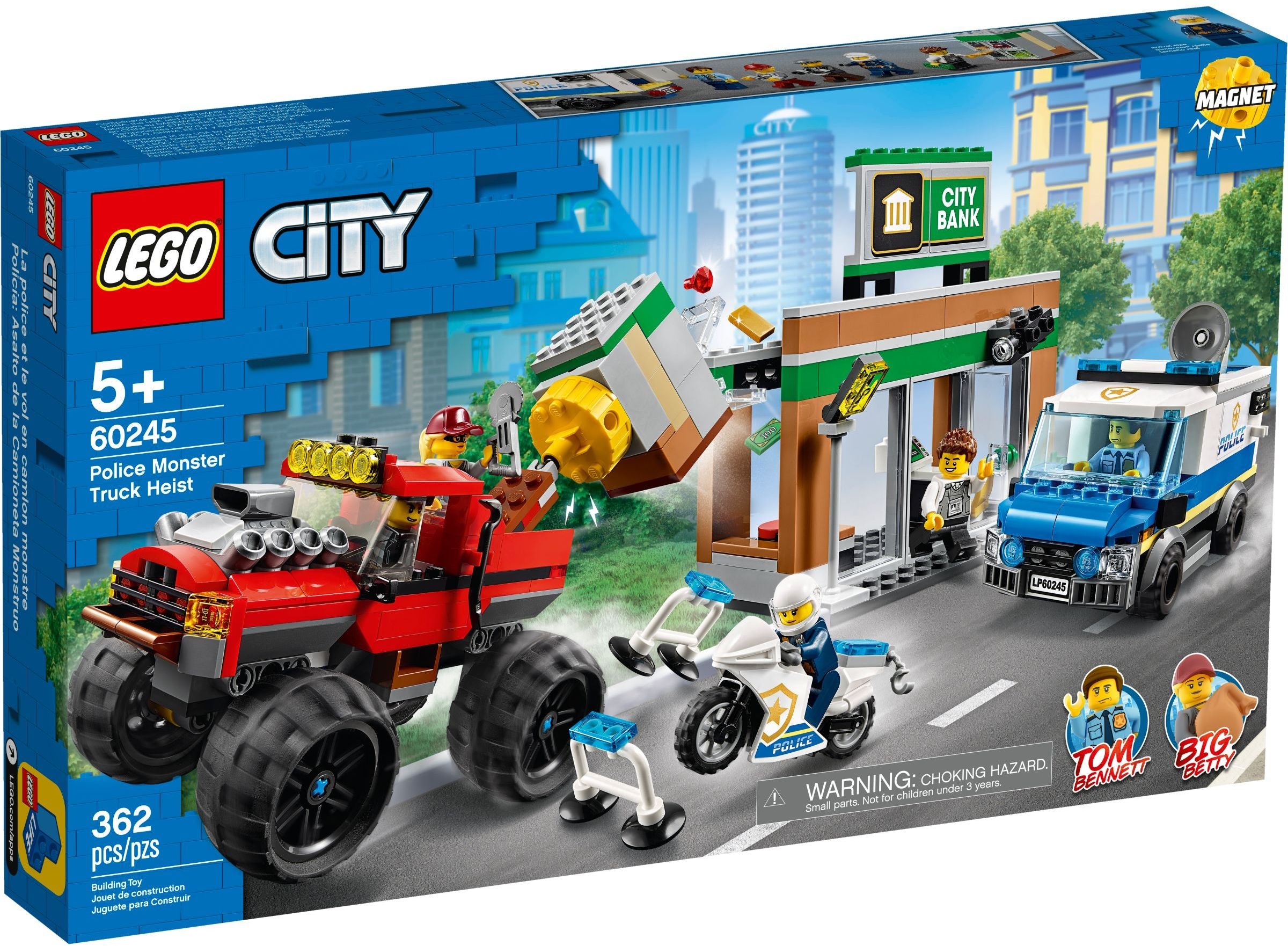 LEGO City Raubüberfall mit dem Monster-Truck 60245