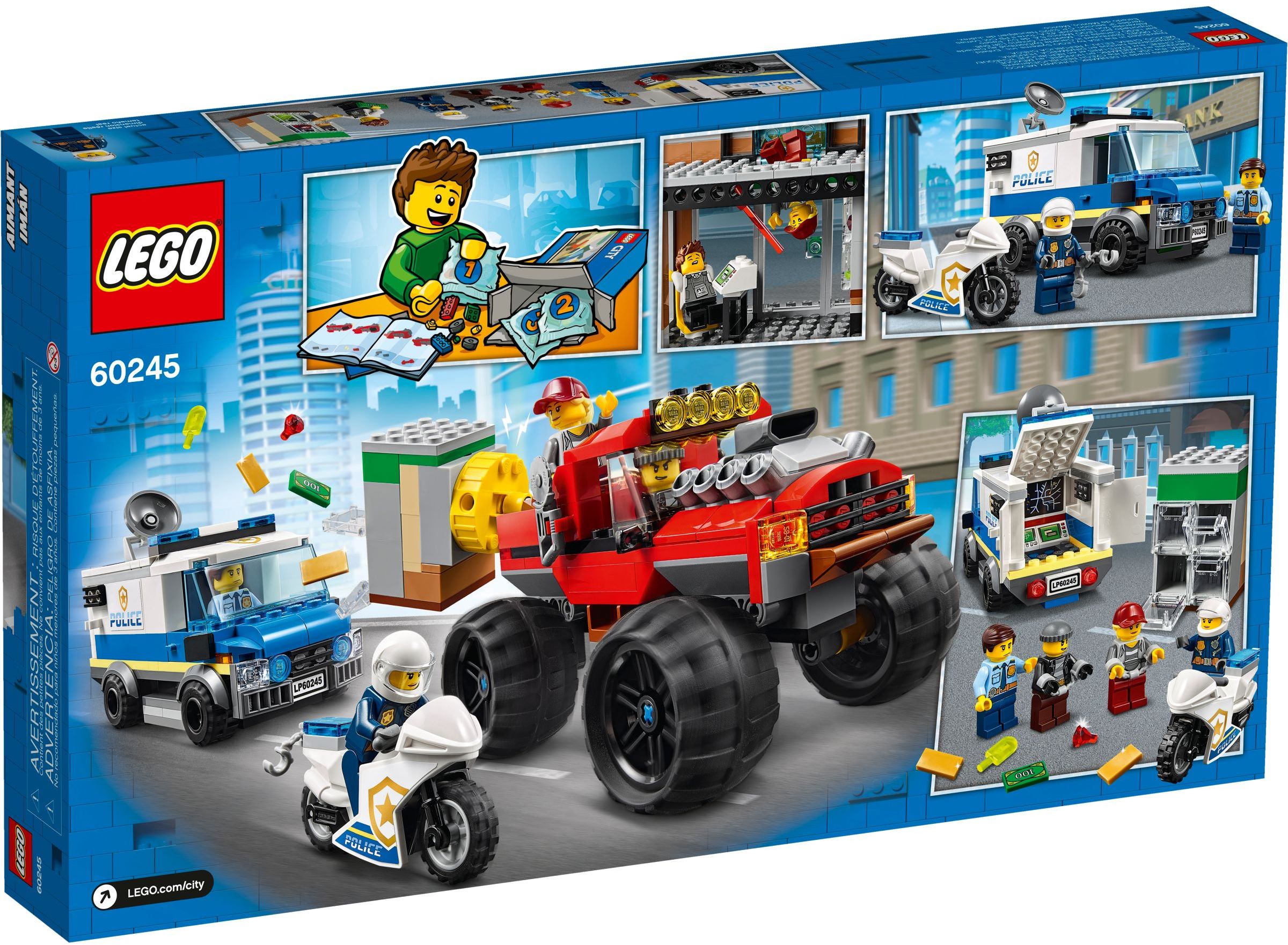 LEGO City Raubüberfall mit dem Monster-Truck 60245