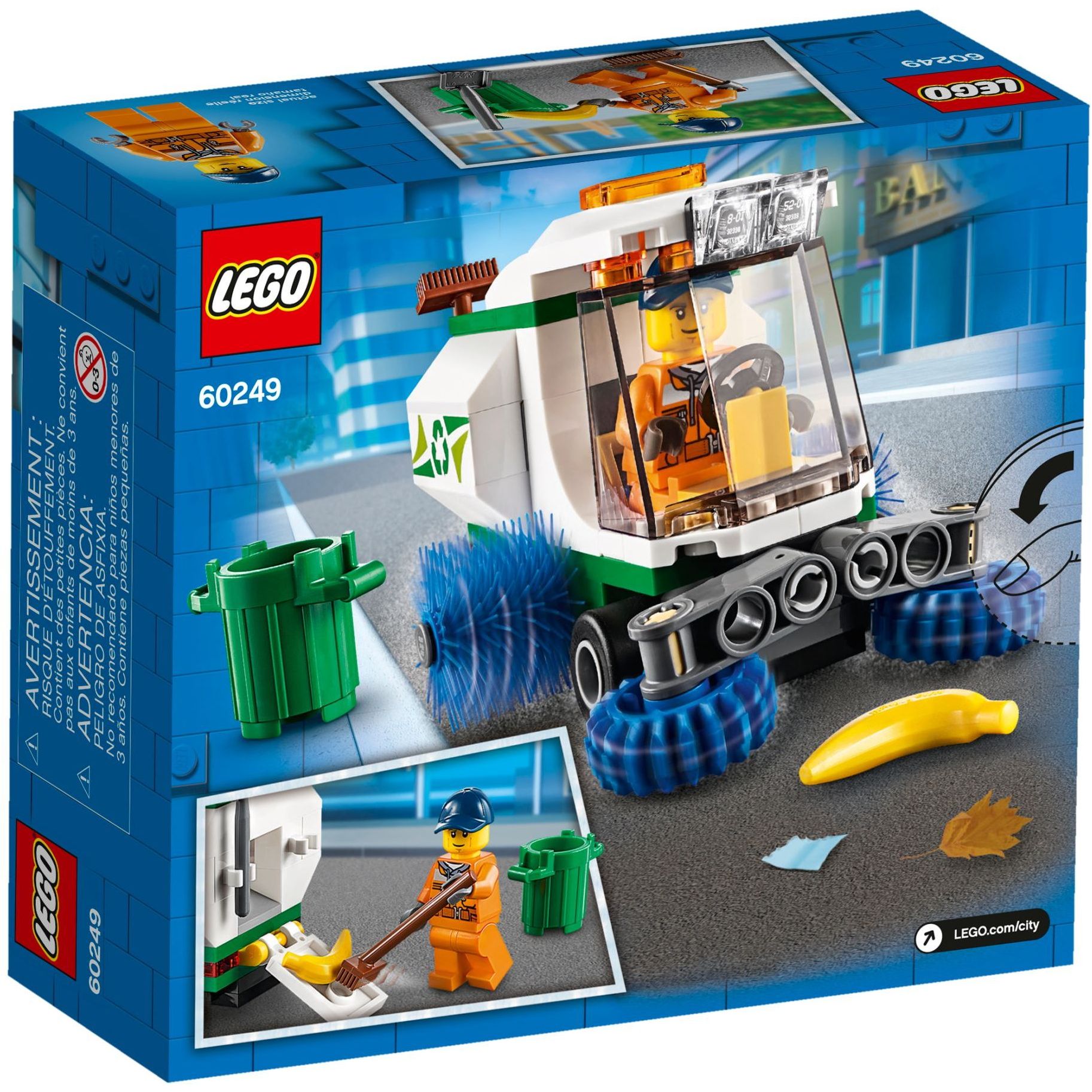 La balayeuse de rue LEGO City 60249