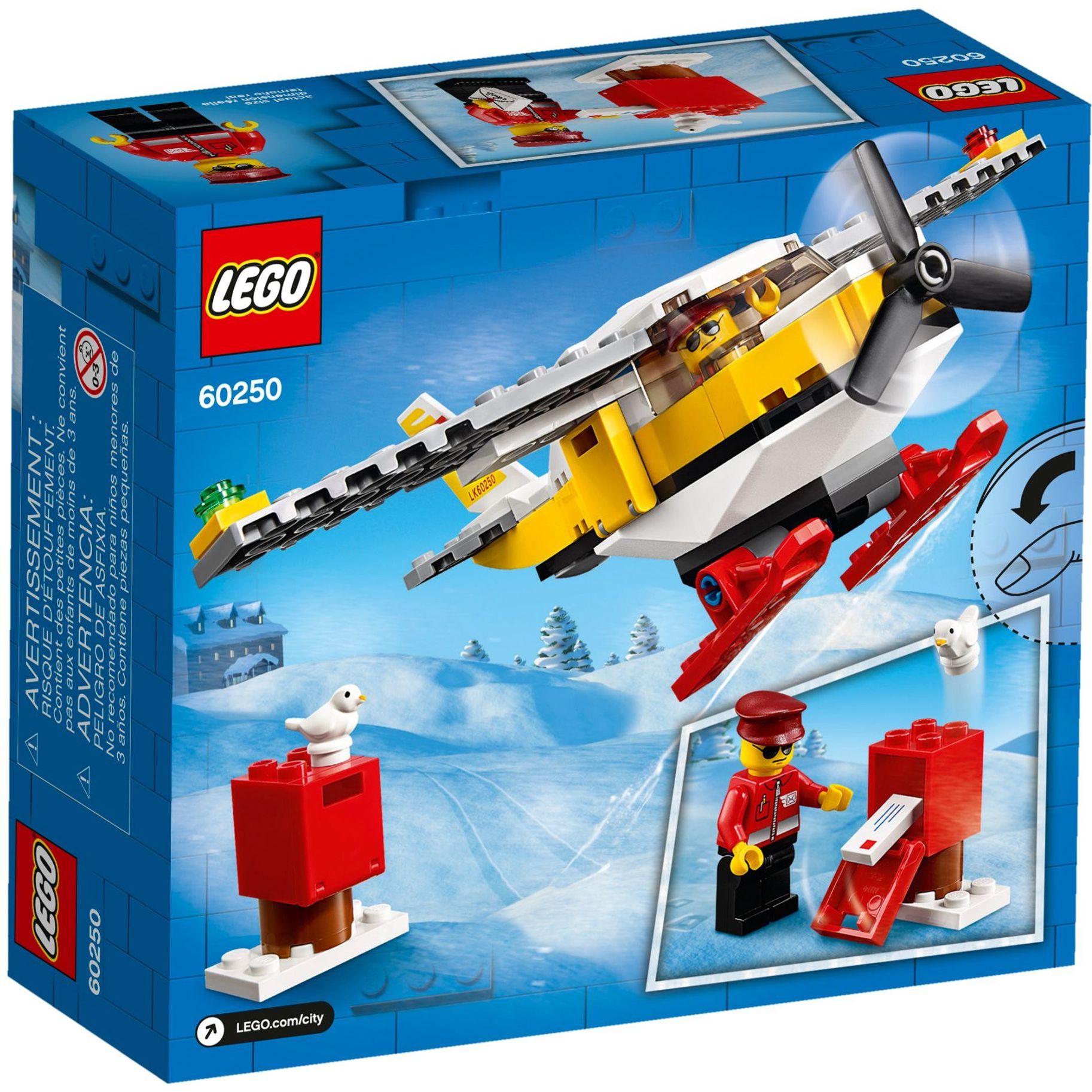 LEGO City Post Flugzeug 60250