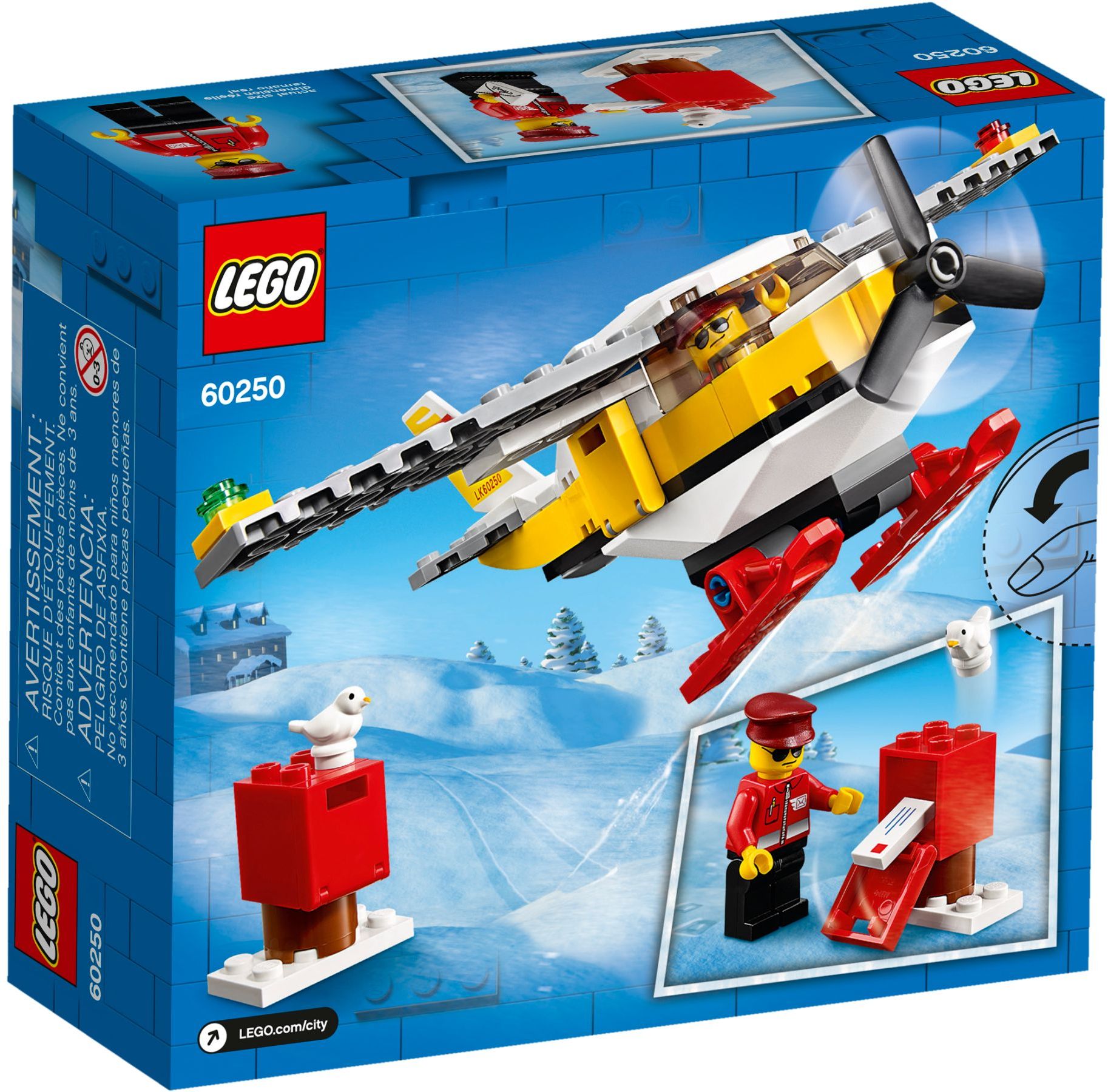 LEGO City Post Flugzeug 60250