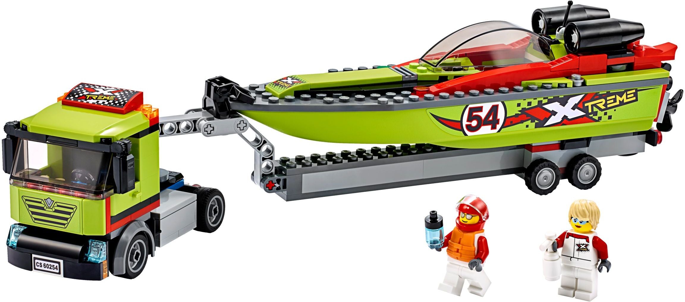 LEGO City Rennboot-Transporter 60254
