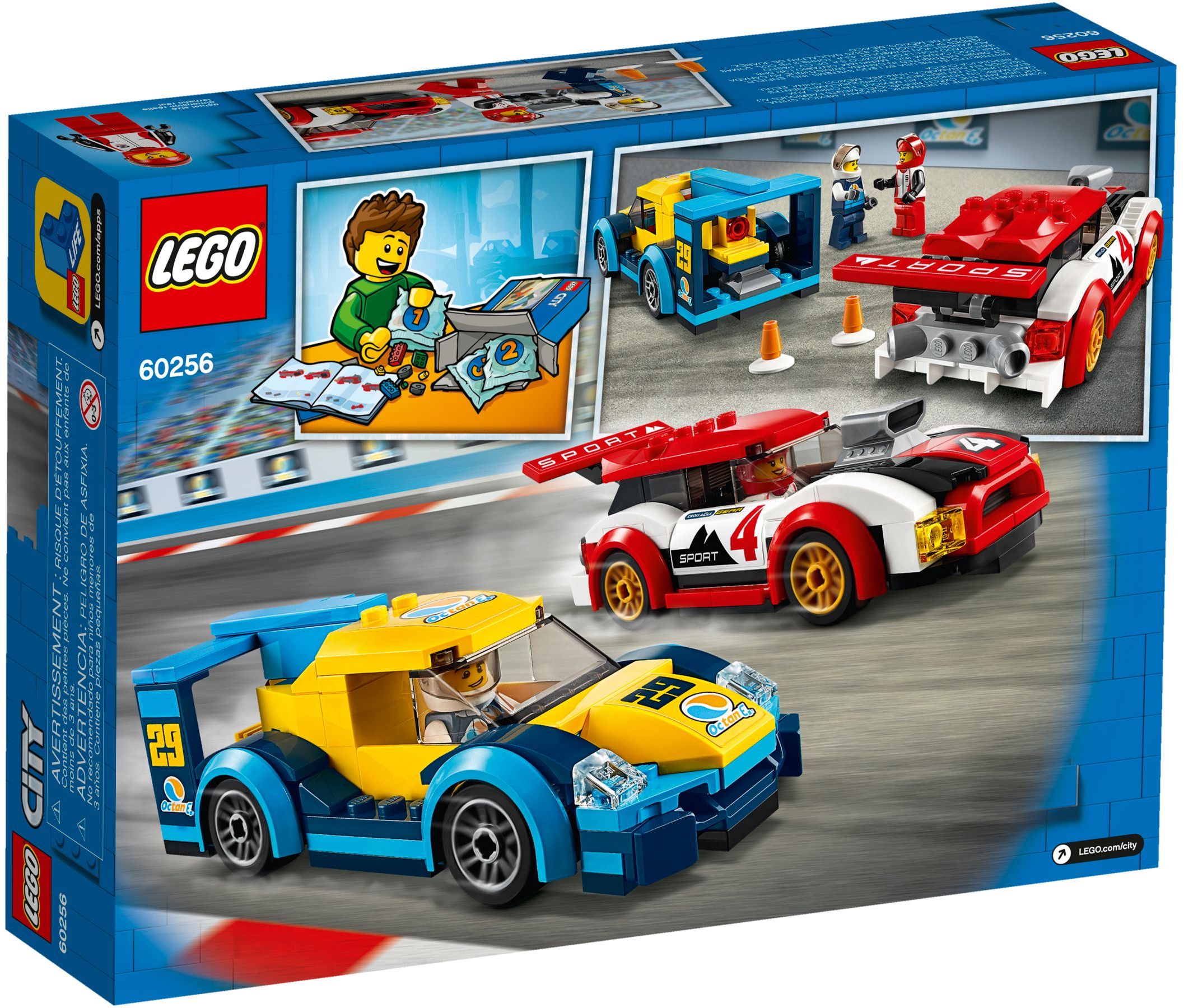 LEGO City Rennwagen-Duell 60256