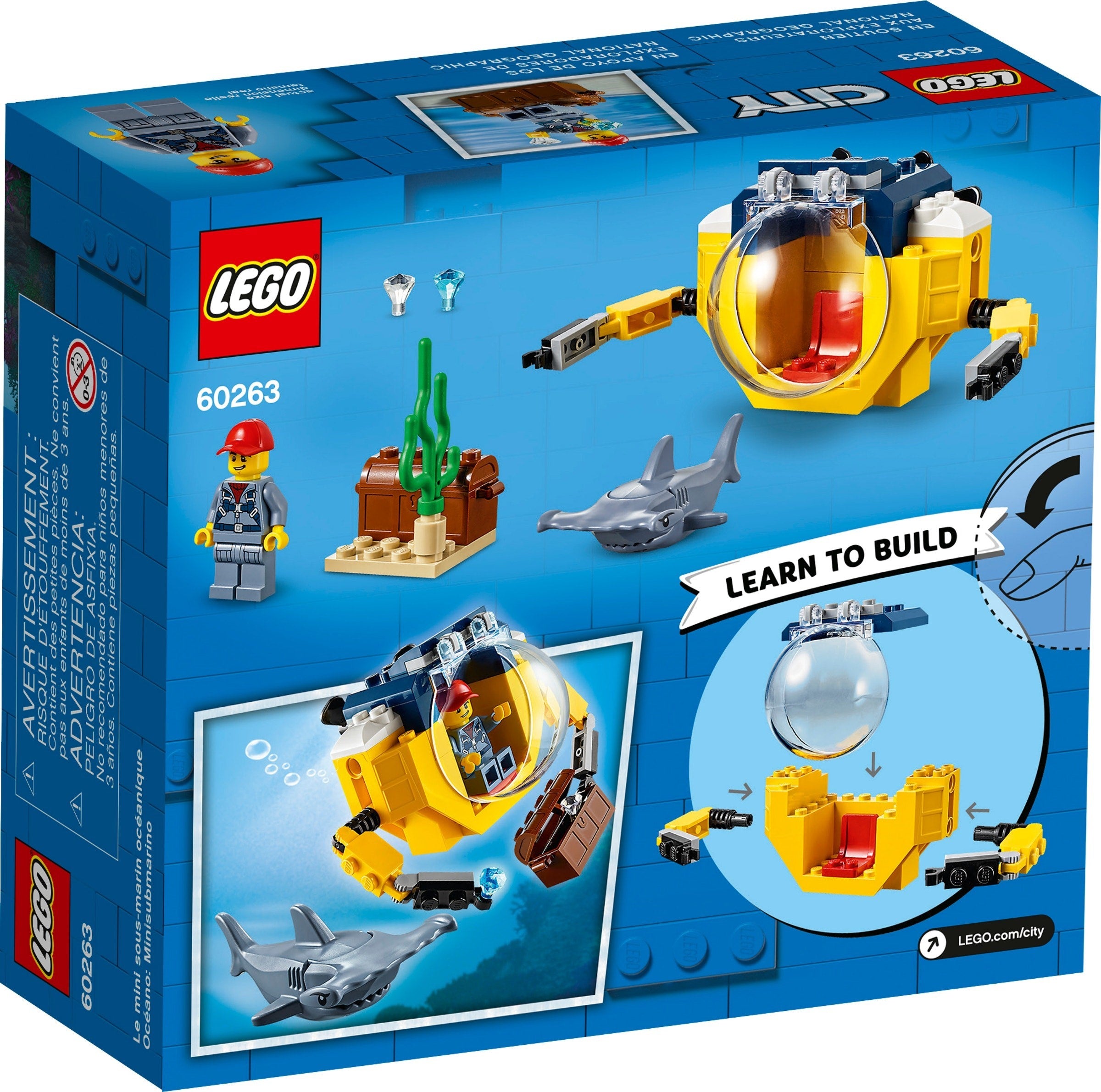 LEGO City Mini-U-Boot für Meeresforscher 60263