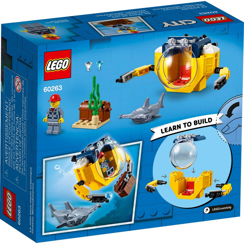 LEGO City Ocean Explorer Mini sous-marin 60263
