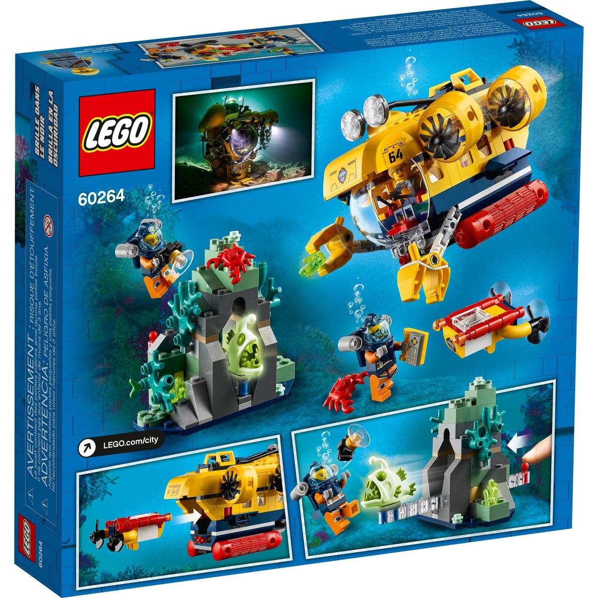 LEGO City Meeresforschungs-U-Boot 60264