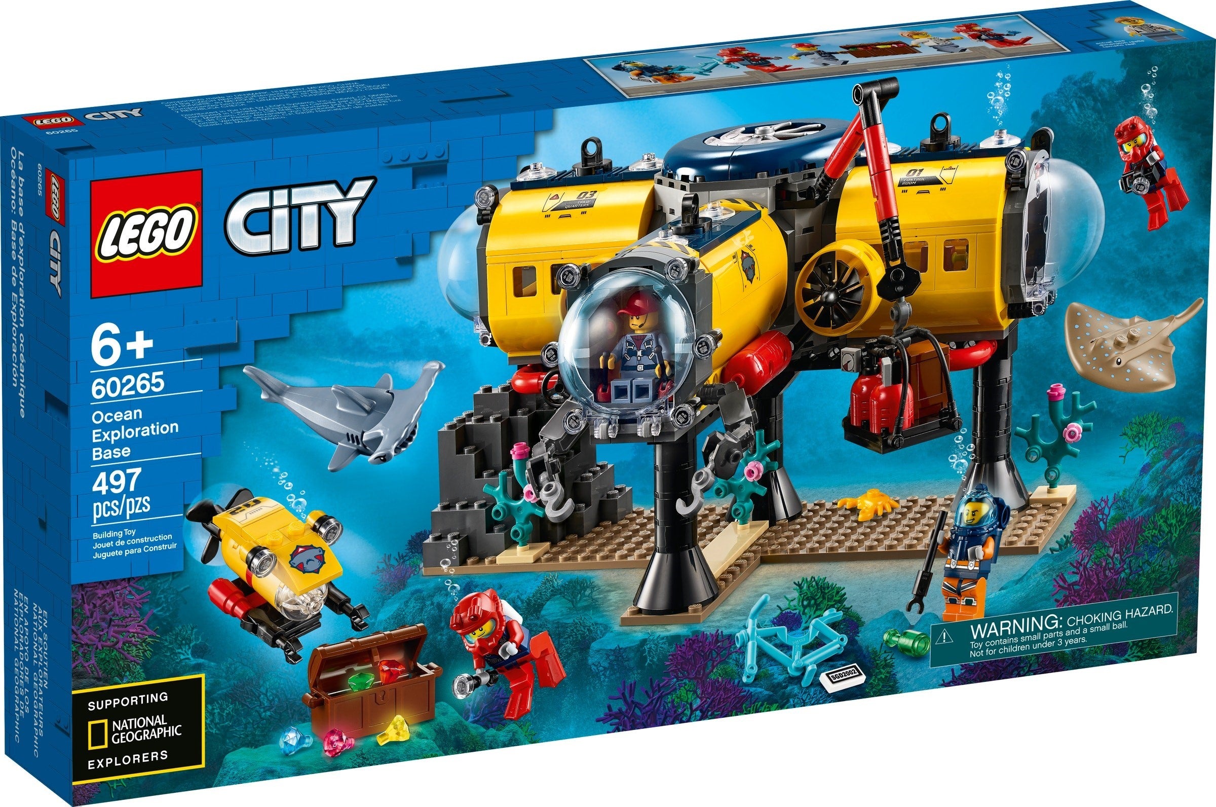 Base de recherche marine LEGO City 60265