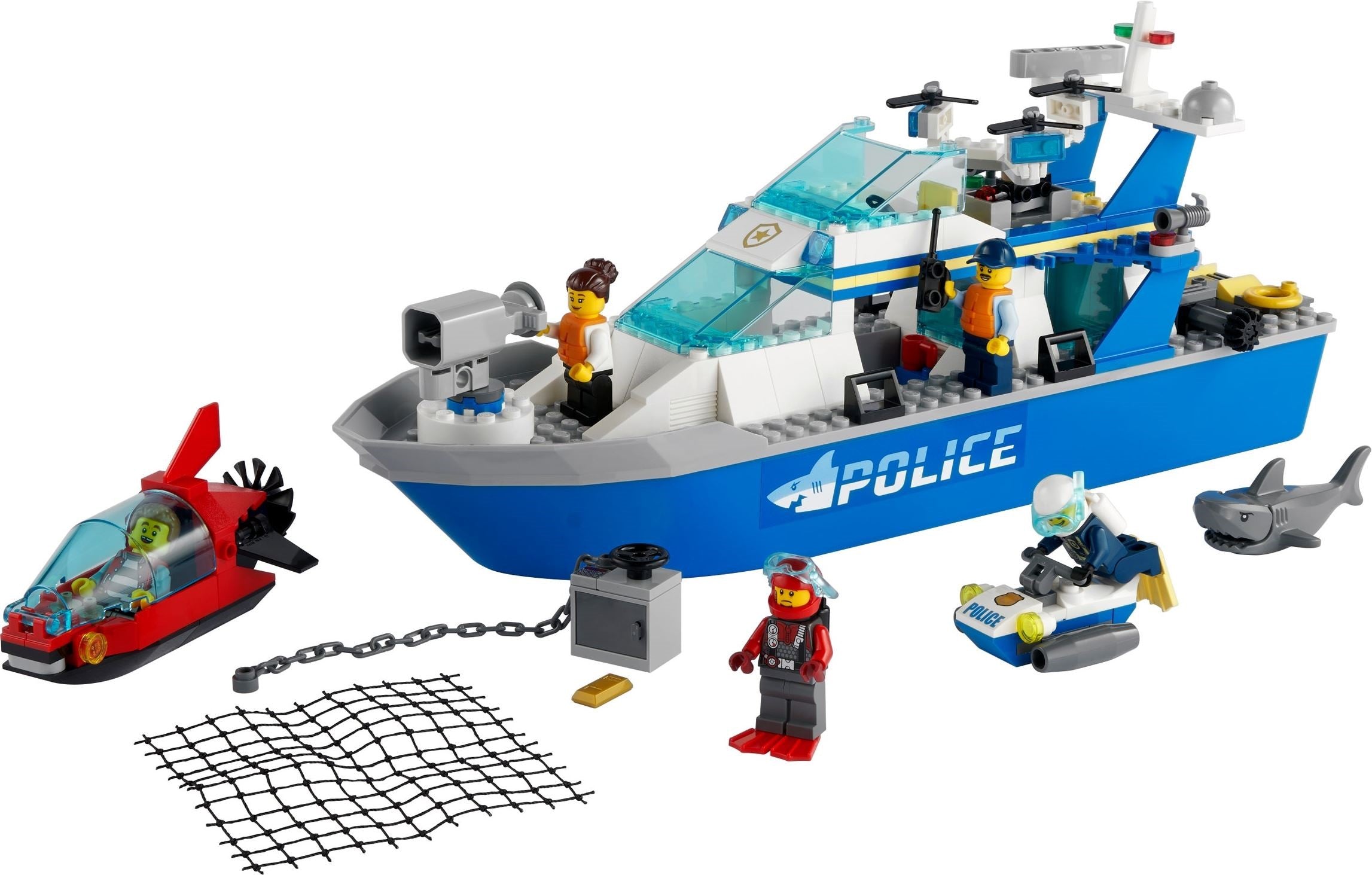 LEGO City Polizeiboot 60277