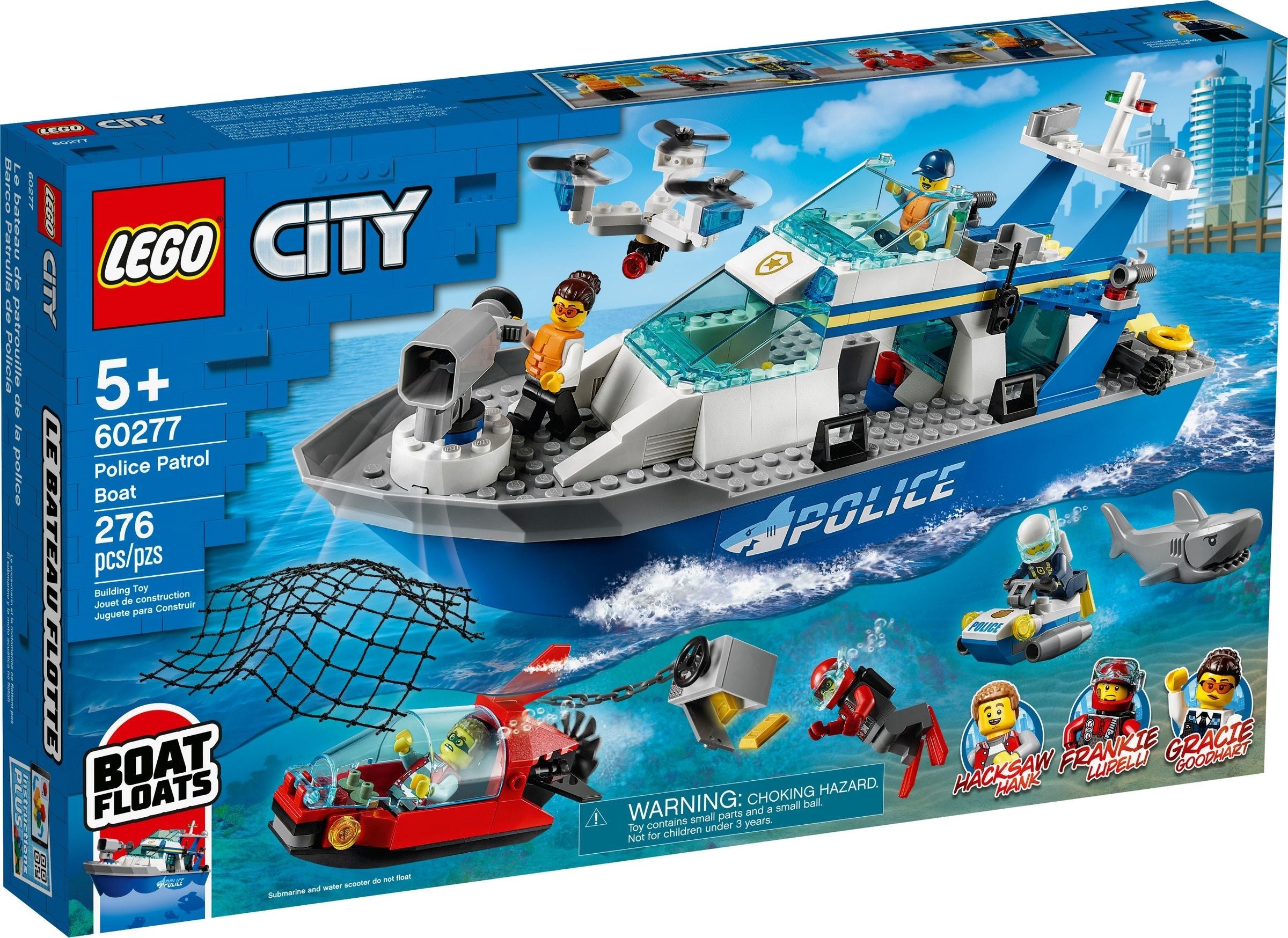 LEGO City Polizeiboot 60277