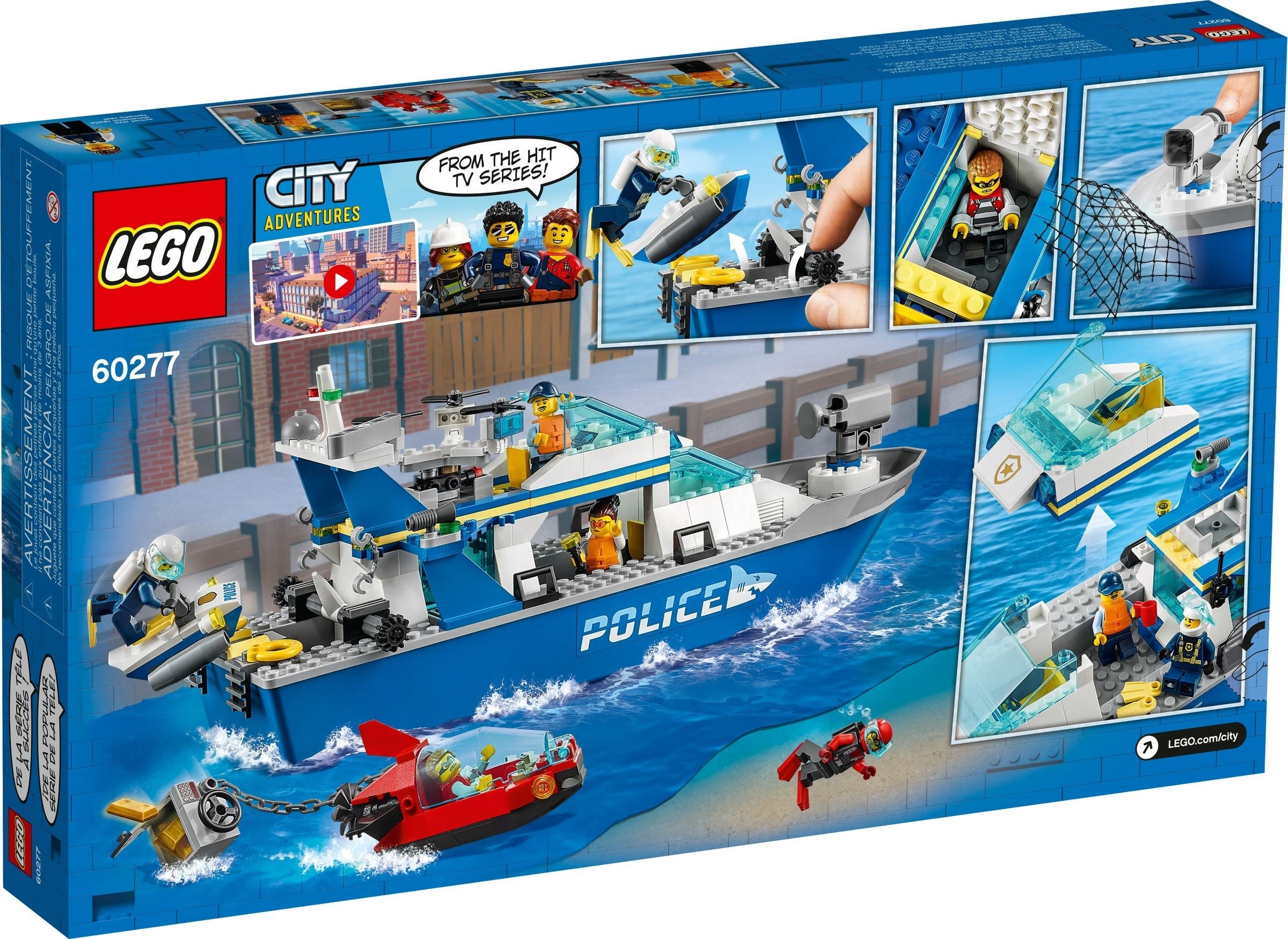 LEGO City Polizeiboot 60277