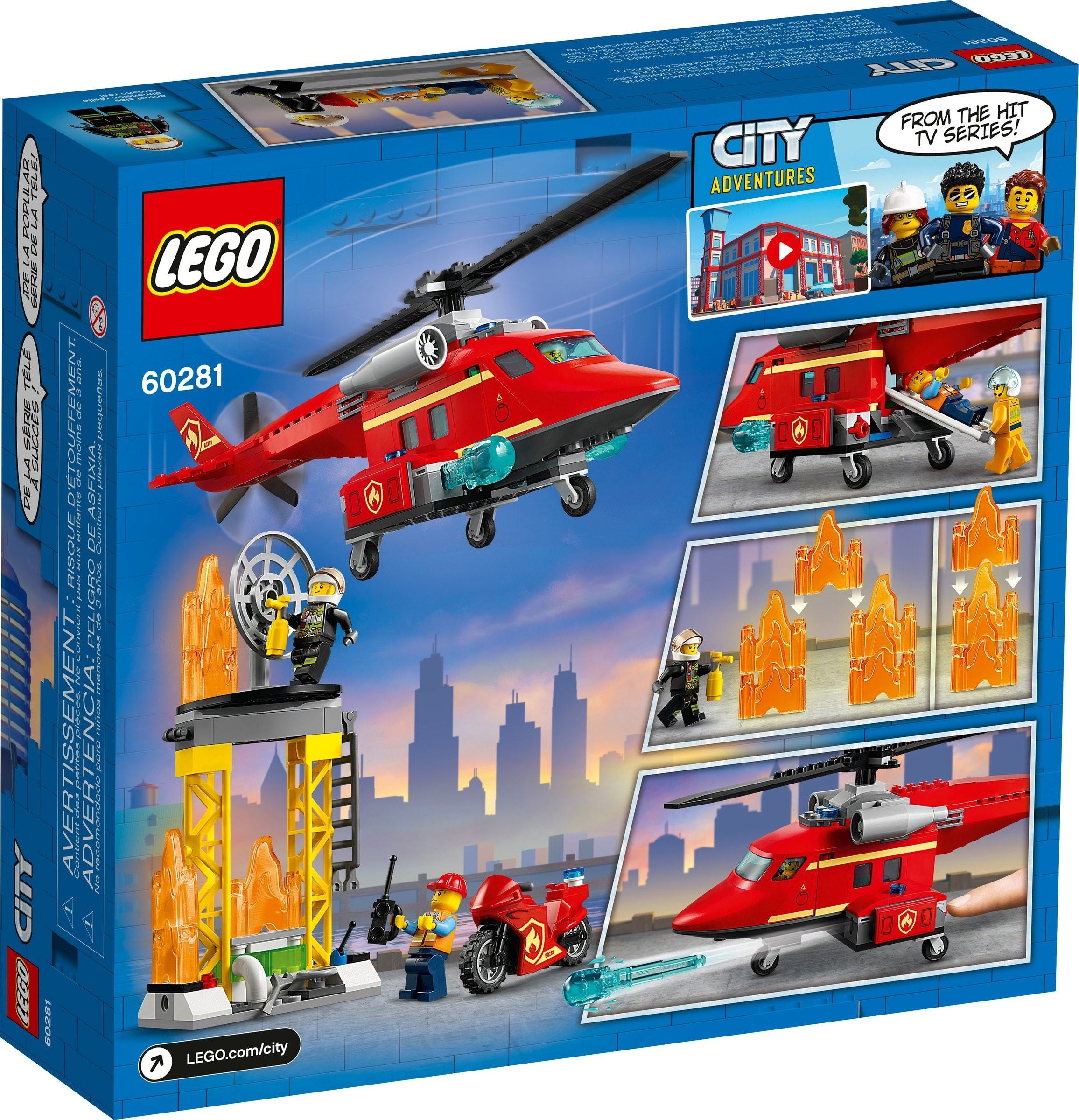 LEGO City Feuerwehrhubschrauber 60281