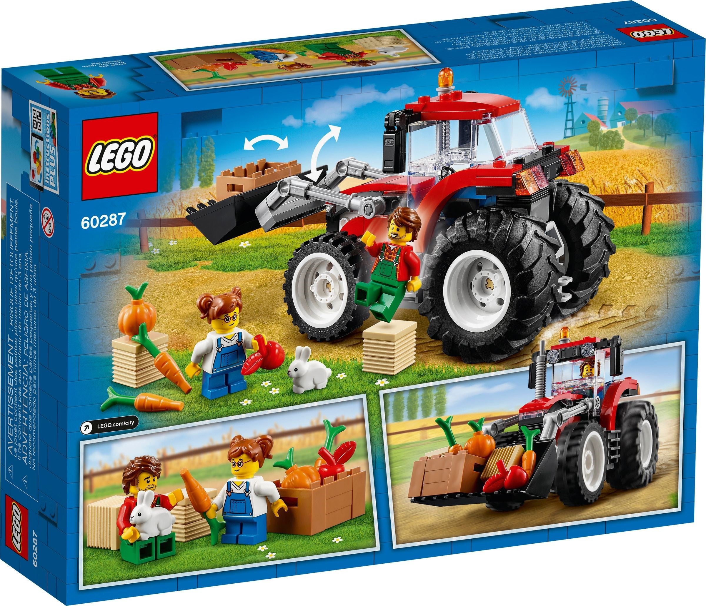 LEGO City Tracteur 60287