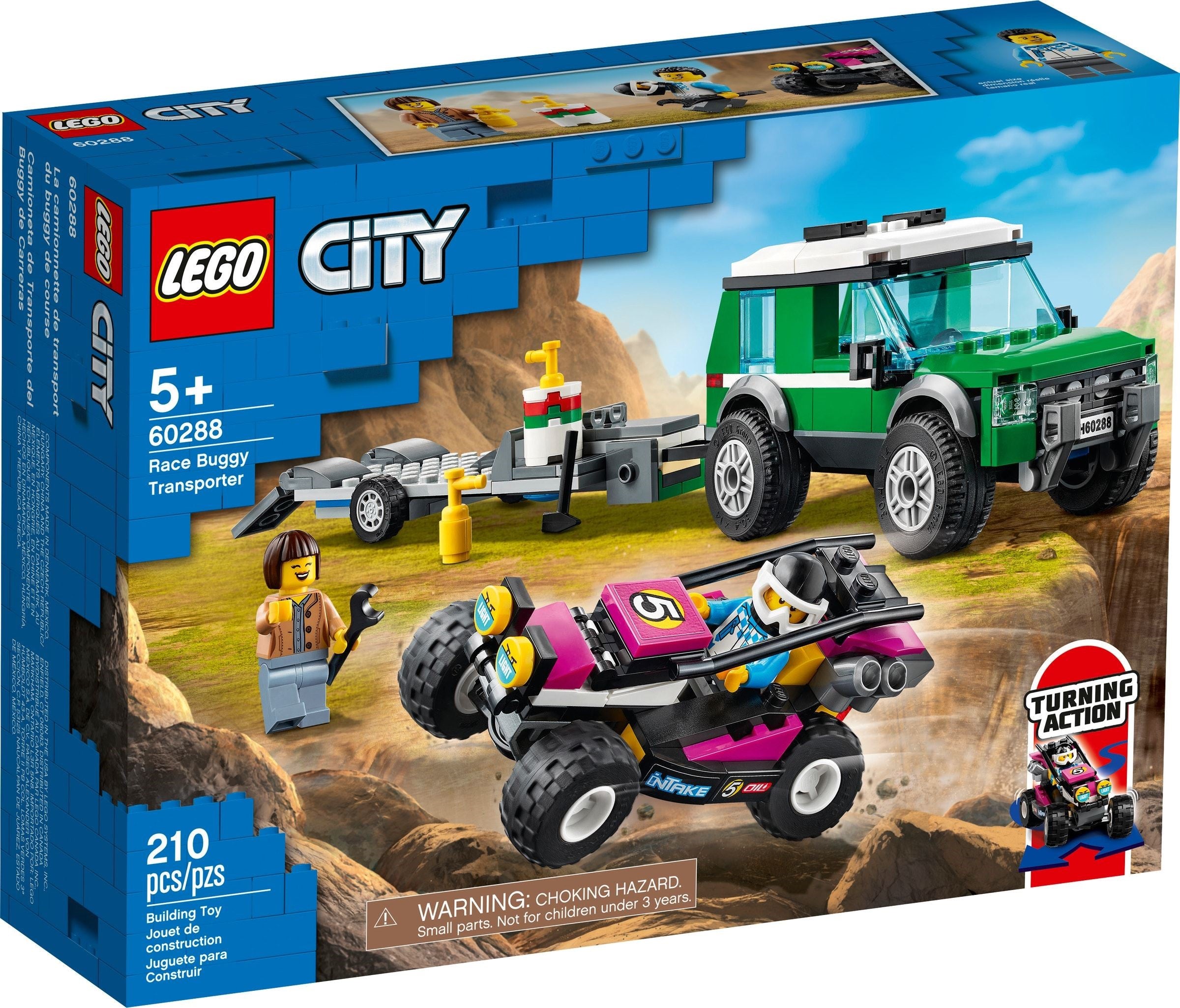 LEGO City Rennbuggy-Transporter 60288