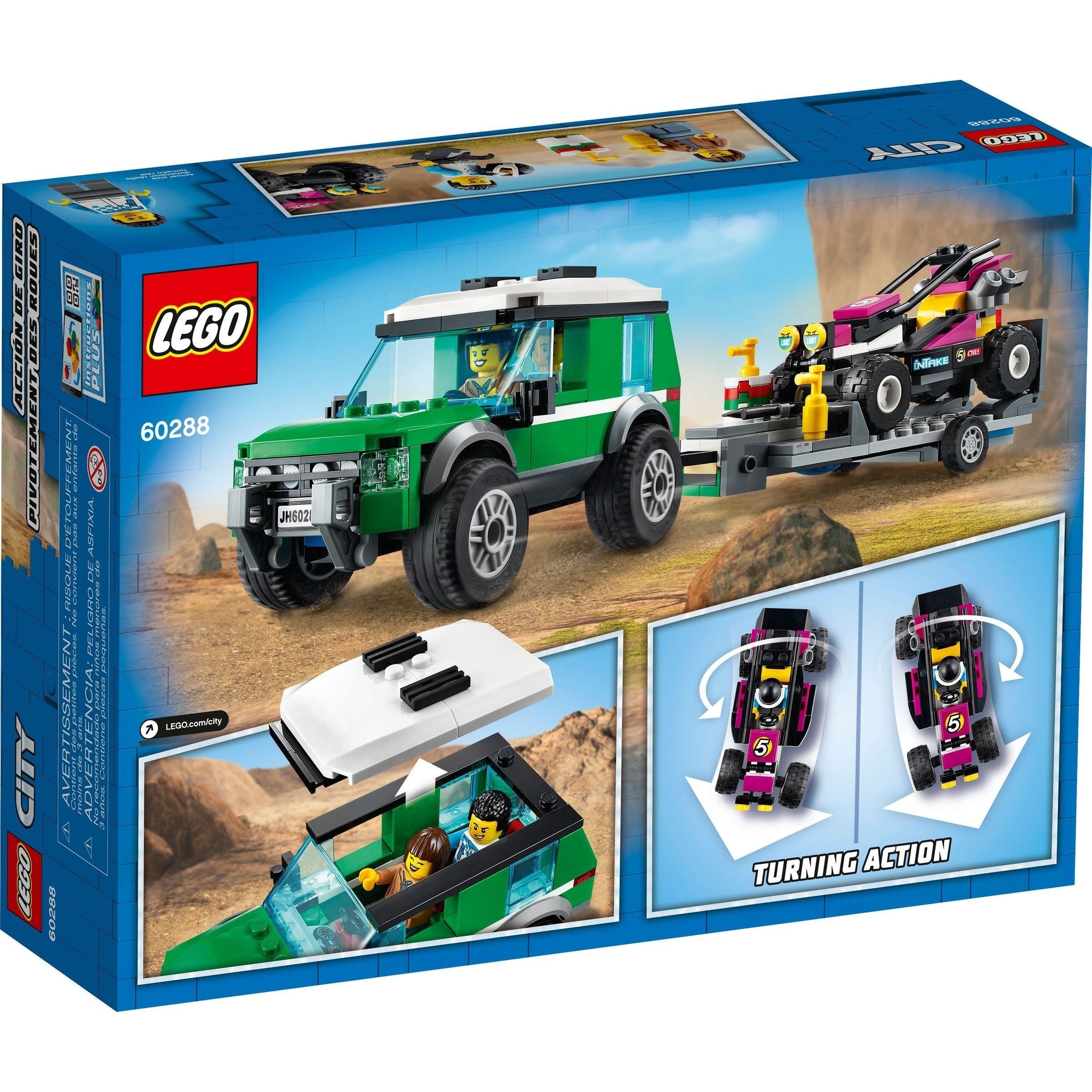 LEGO City Rennbuggy-Transporter 60288