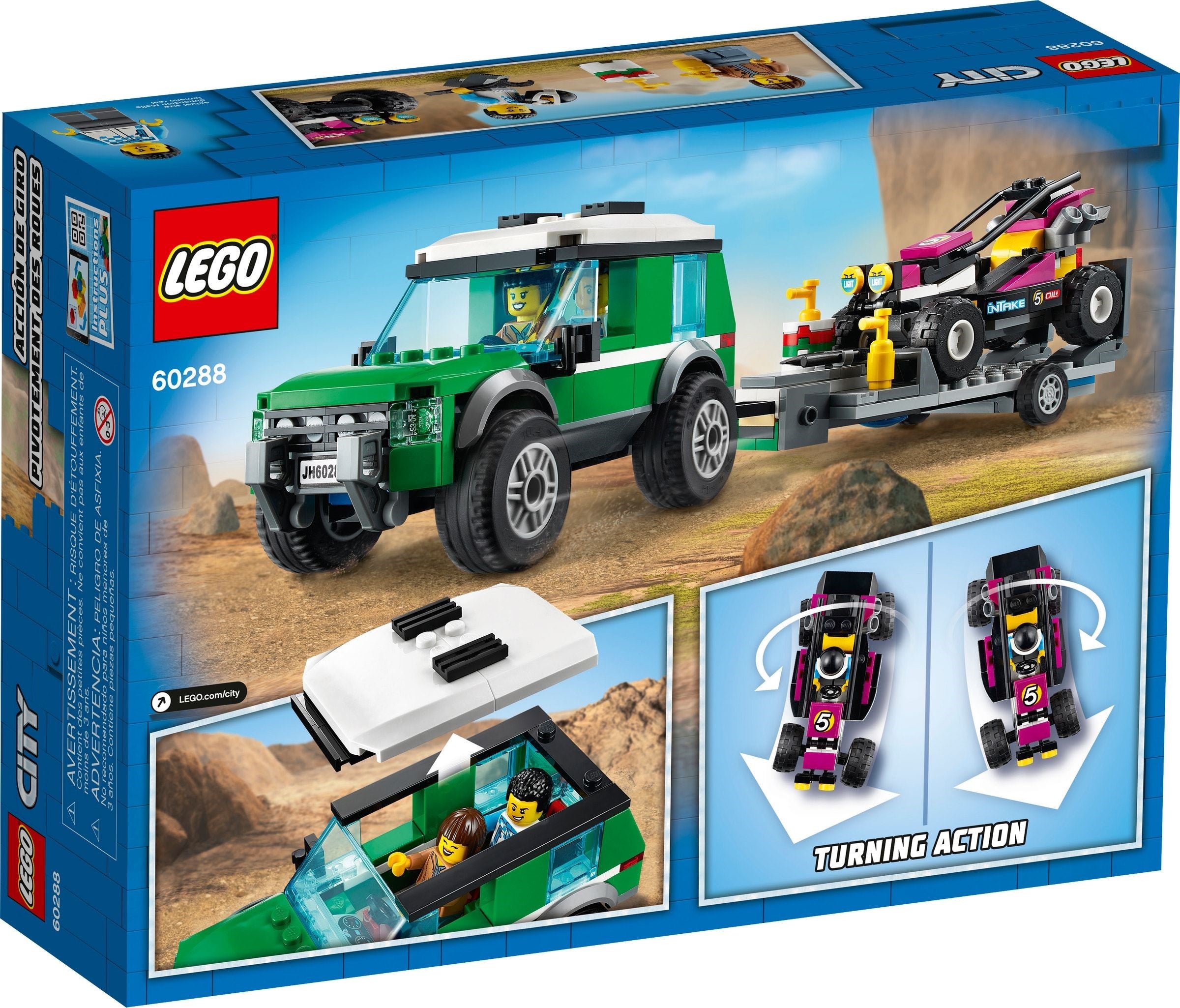 LEGO City Rennbuggy-Transporter 60288