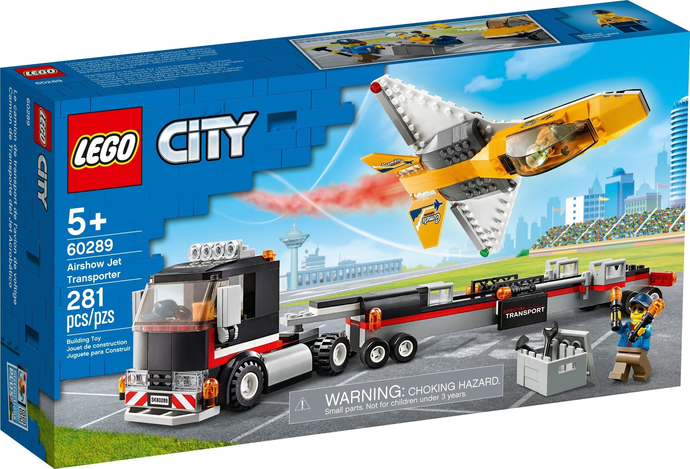LEGO City Flugshow-Jet-Transporter 60289