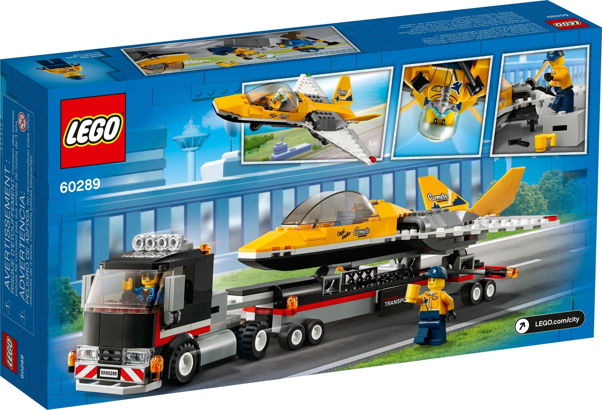 LEGO City Flugshow-Jet-Transporter 60289