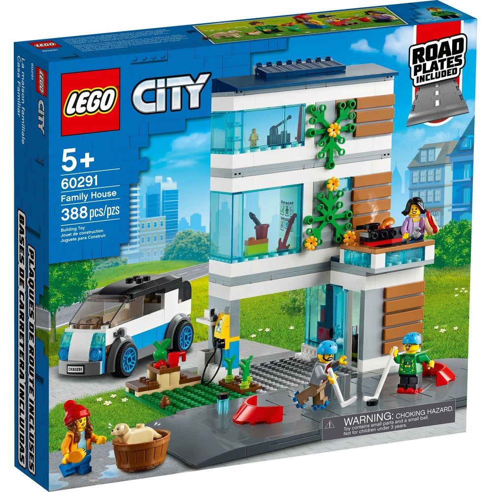 LEGO City Maison familiale moderne 60291