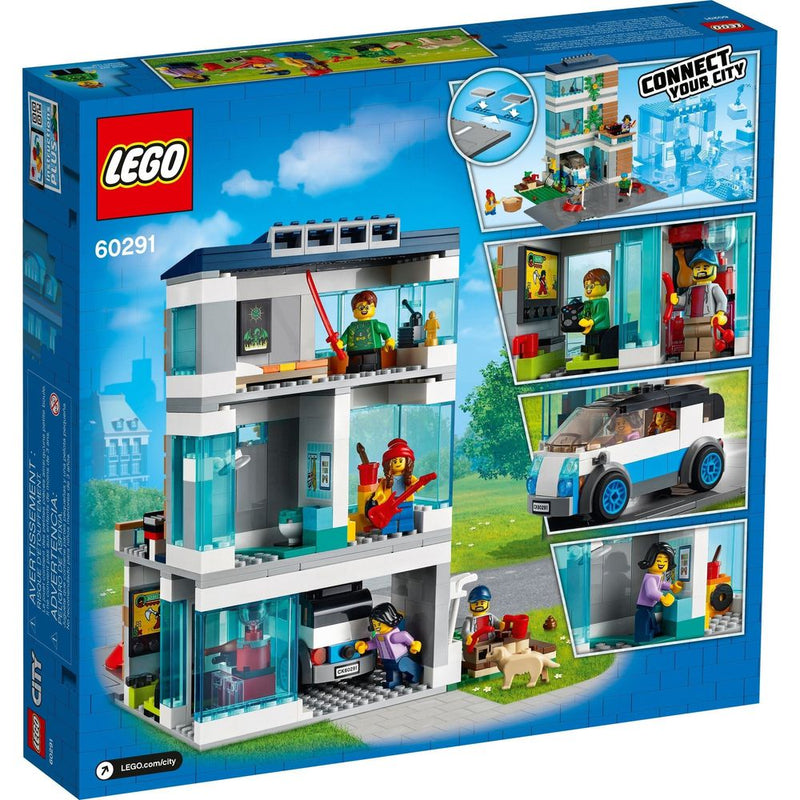 LEGO City Maison familiale moderne 60291