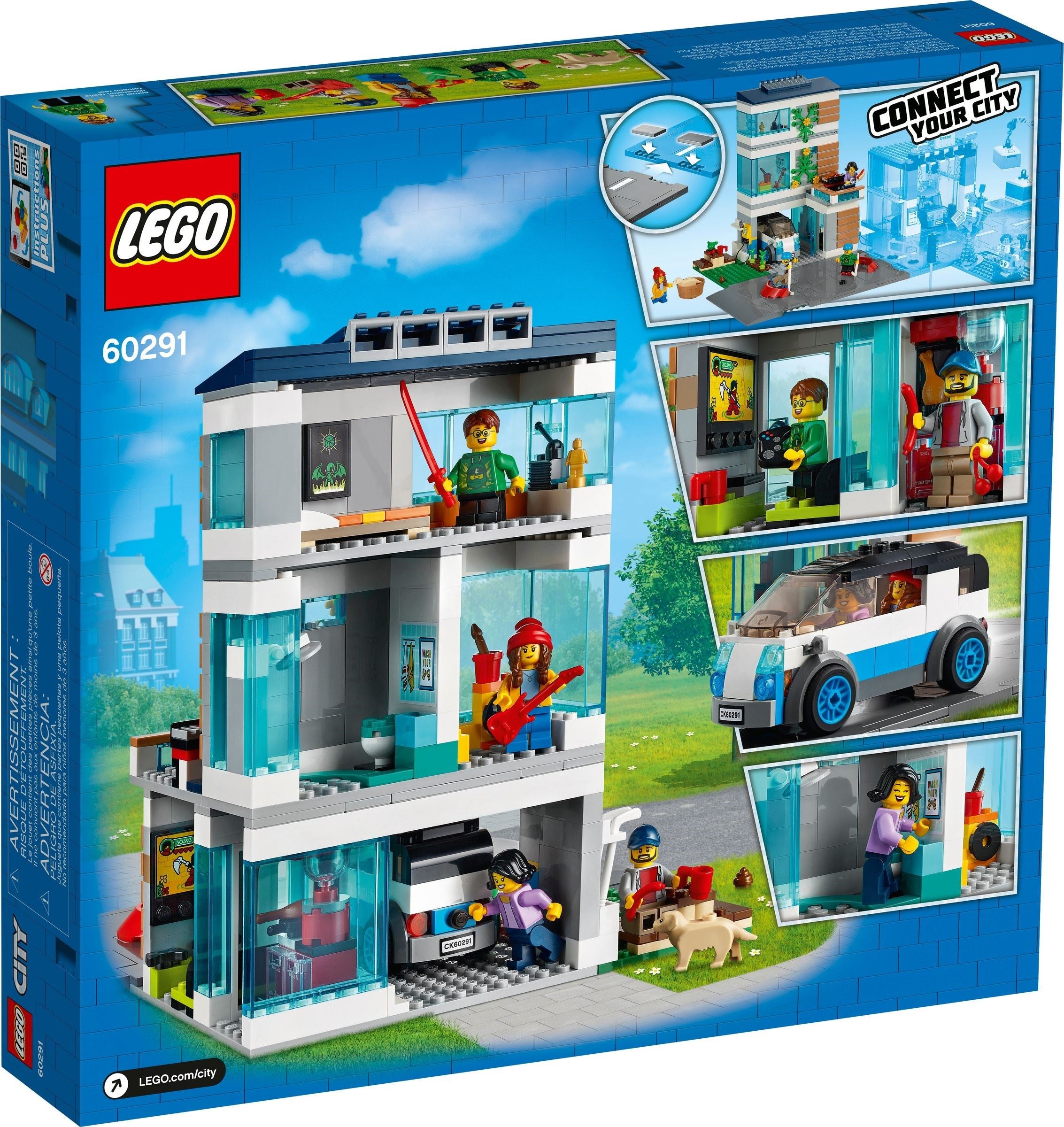 LEGO City Modernes Familienhaus 60291