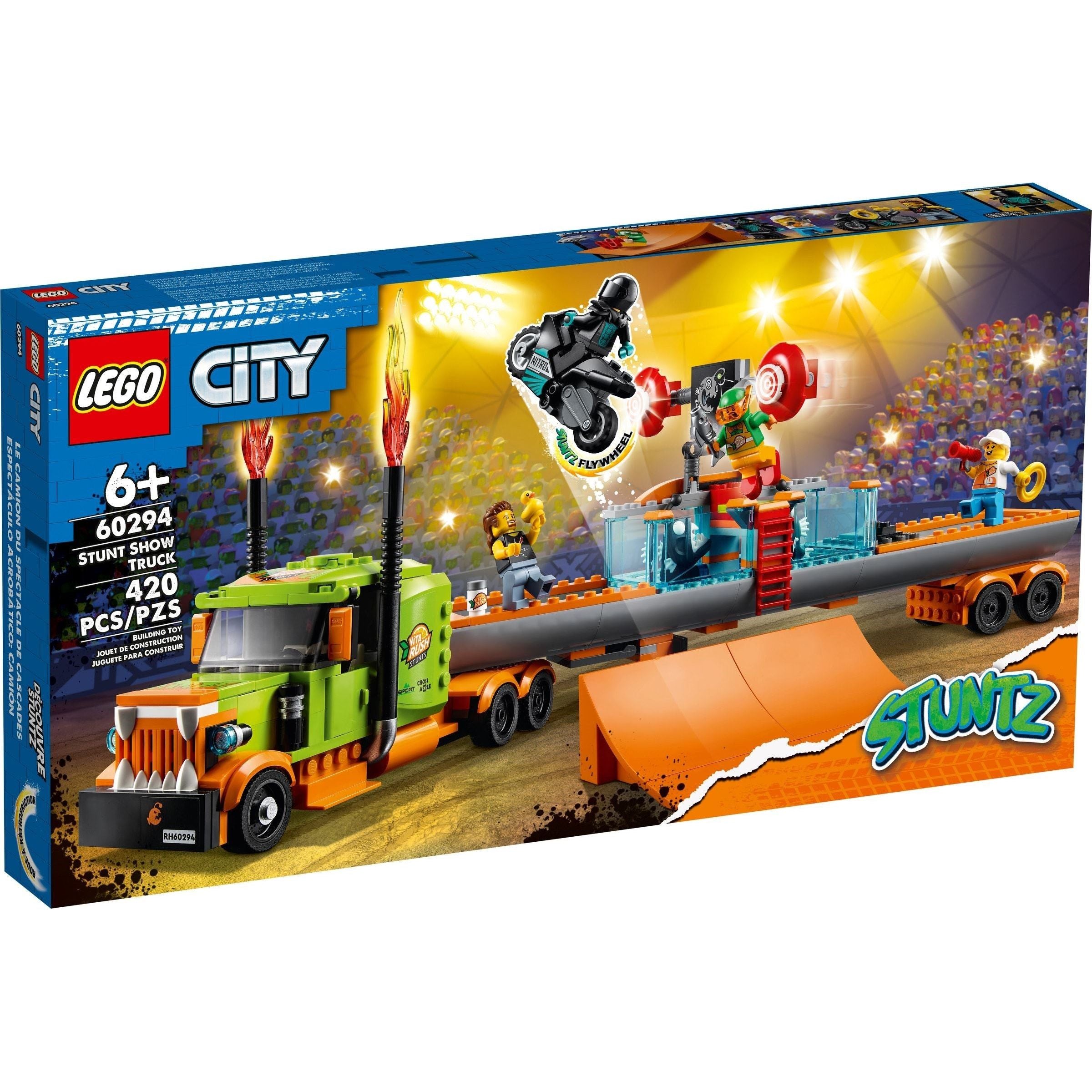 Le camion de spectacle de cascades LEGO City Stuntz 60294