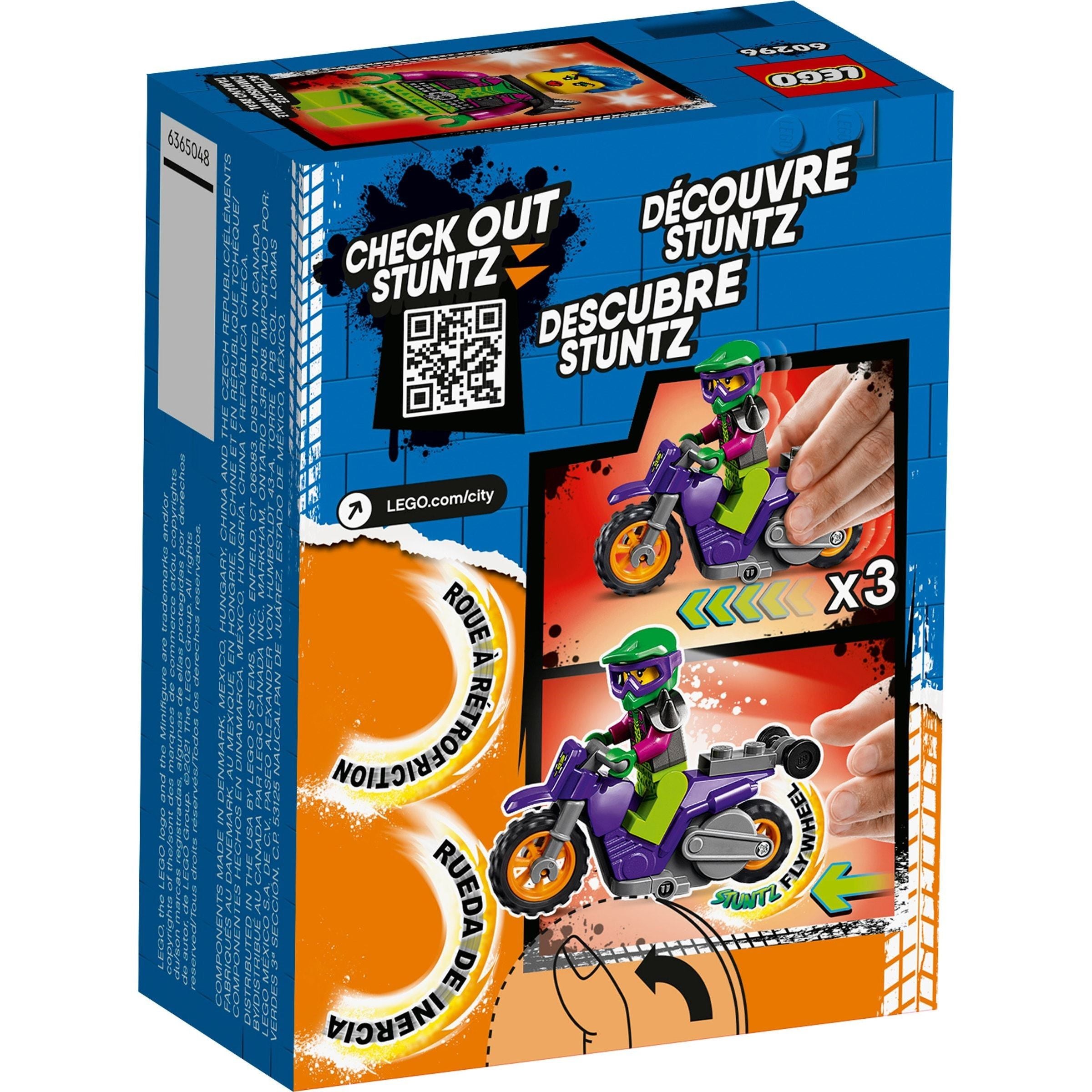 LEGO City Stuntz Wheelie-Stuntbike 60296