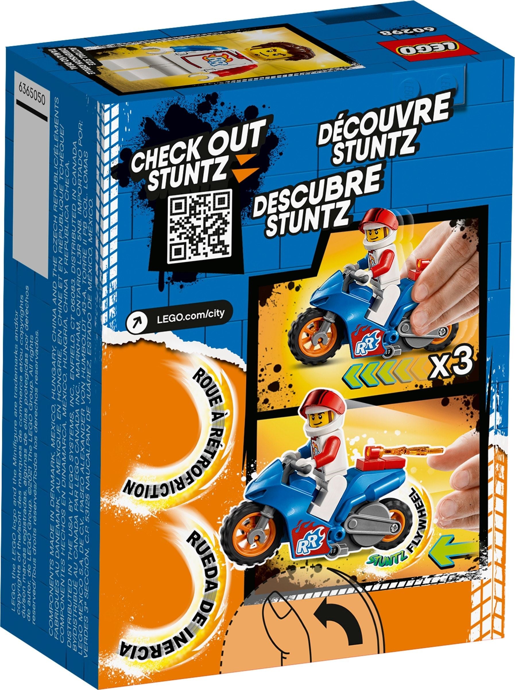 LEGO City Raketen-Stuntbike 60298