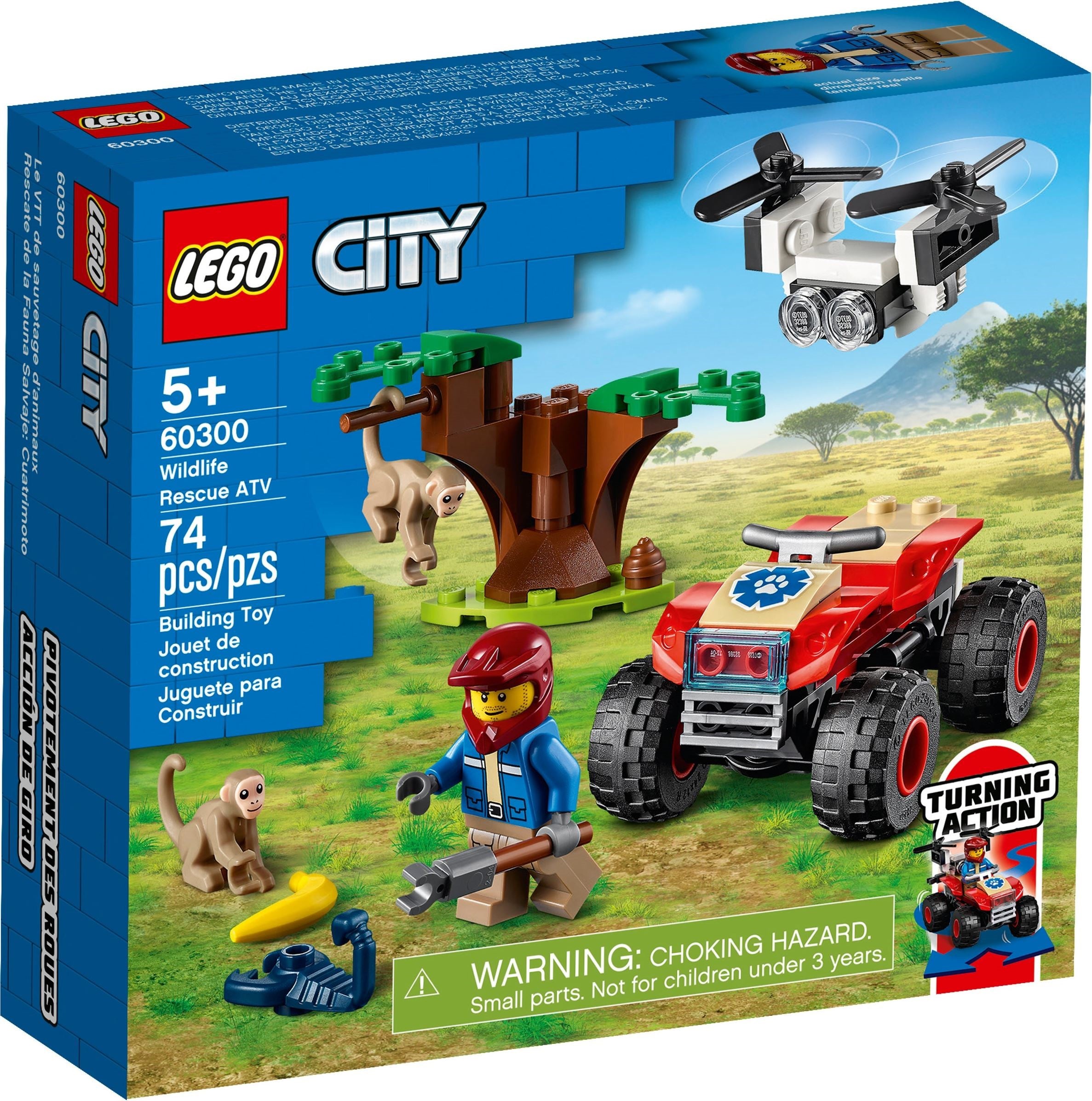 LEGO City Tierrettungs-Quad 60300