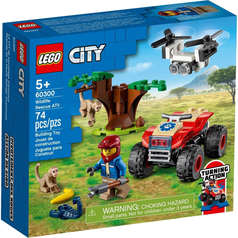 <transcy>LEGO City Quad de sauvetage d'animaux 60300</transcy>