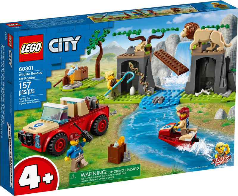 LEGO City Tierrettungs-Geländewagen 60301