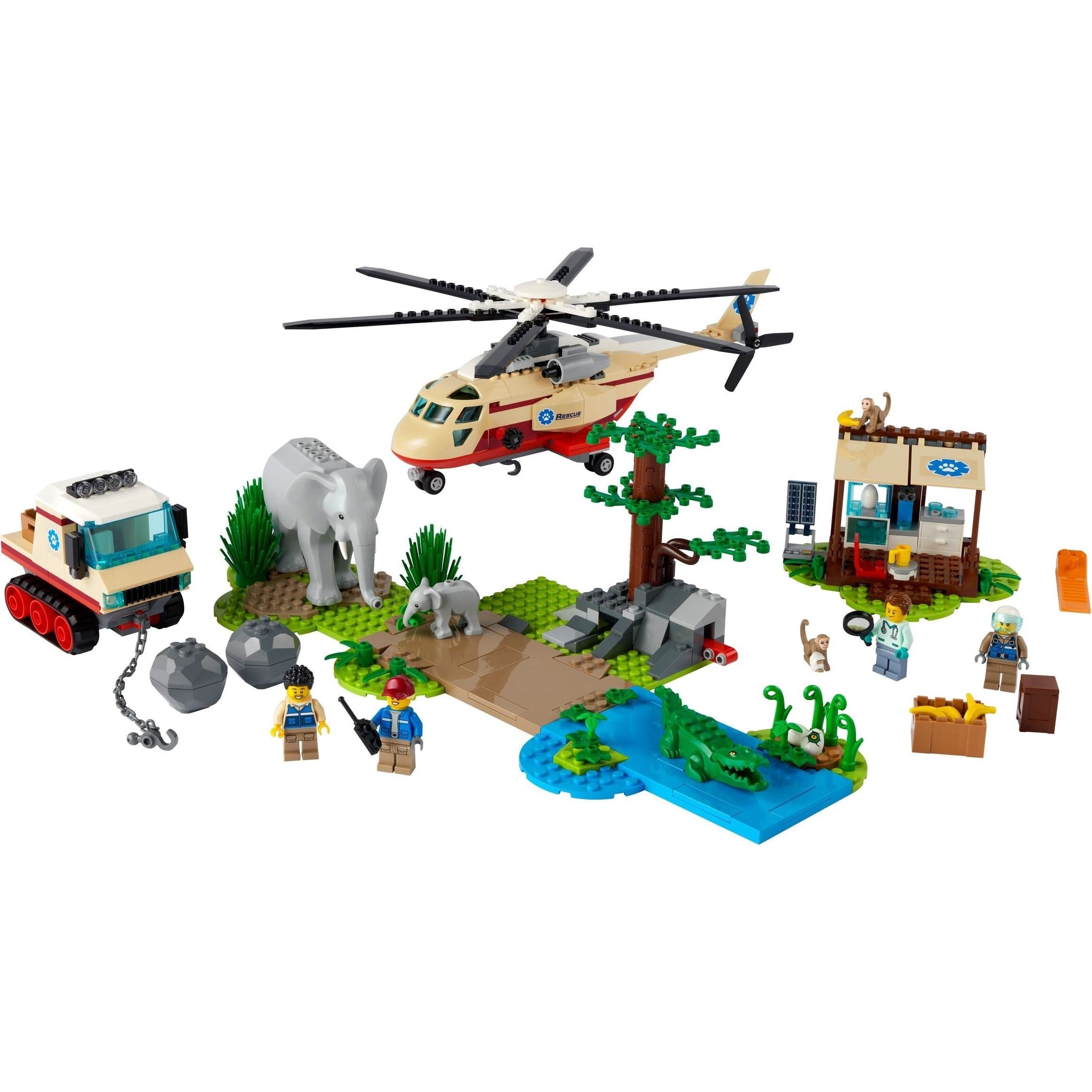 Mission de sauvetage des animaux LEGO City 60302