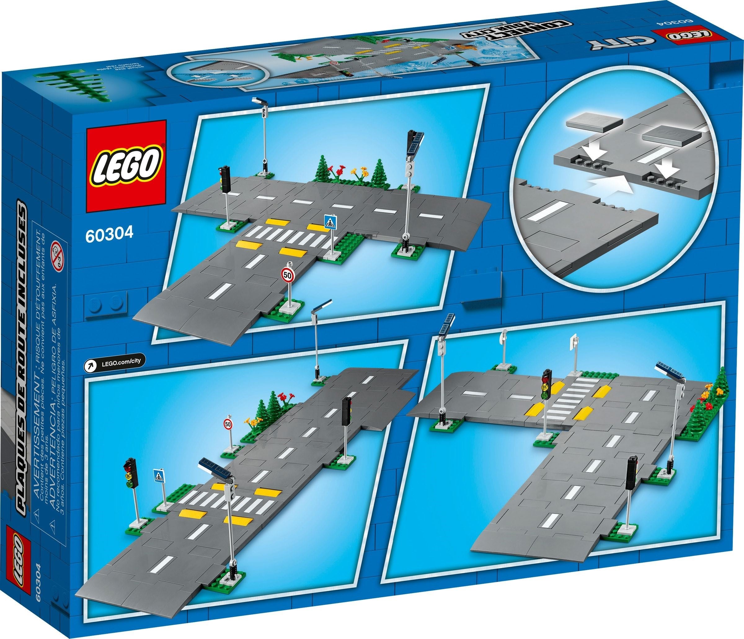 LEGO City Strassenkreuzung mit Ampeln 60304