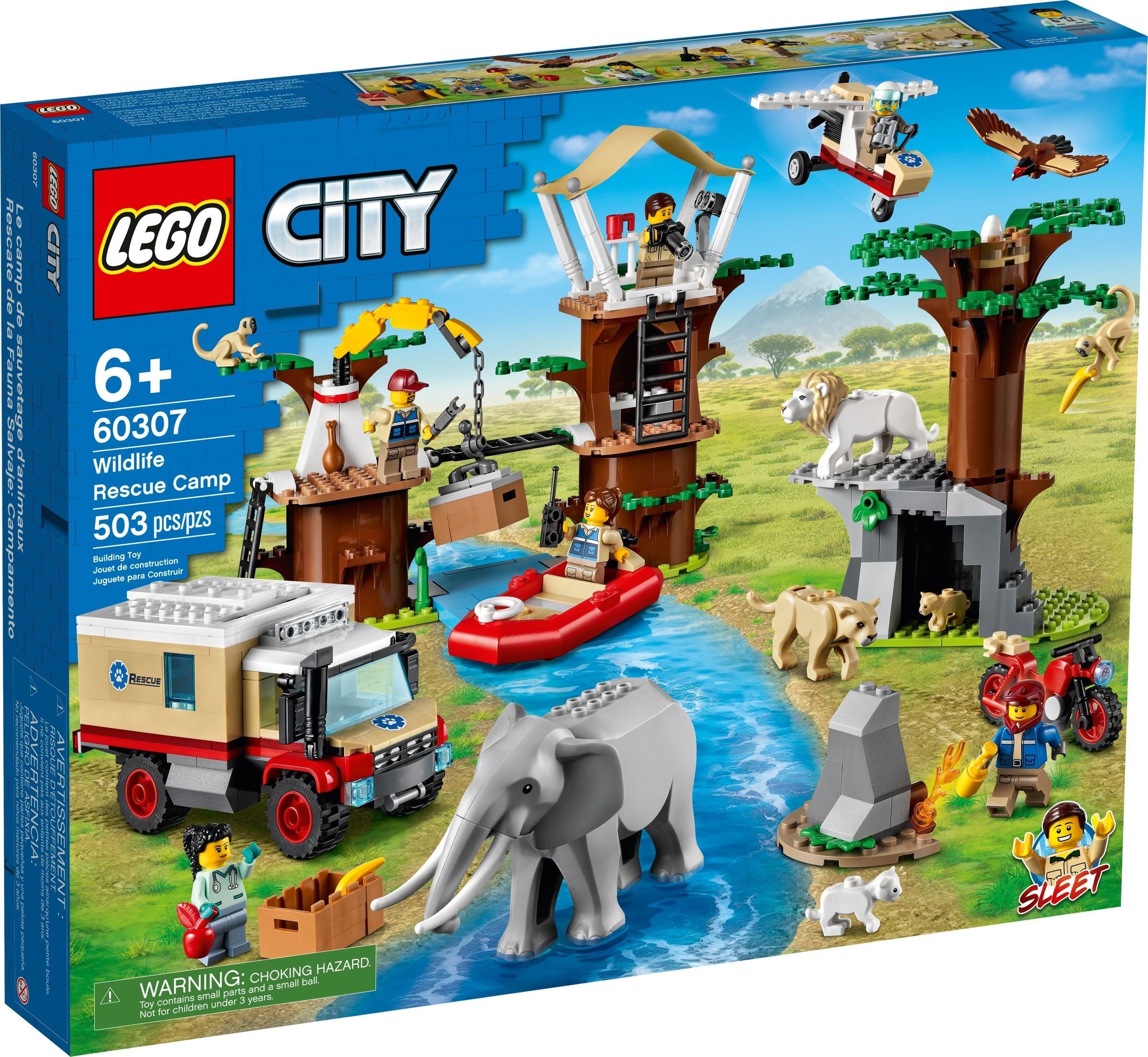 LEGO City Tierrettungscamp 60307