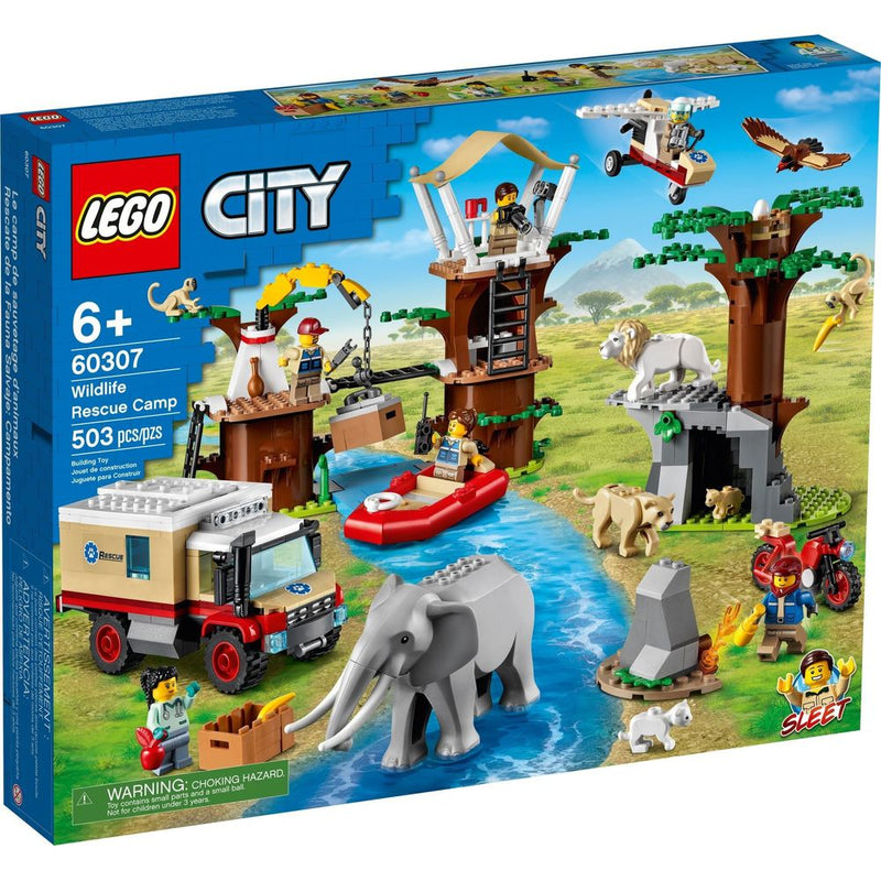 <transcy>Lego CITY Camp de sauvetage des animaux 60307</transcy>