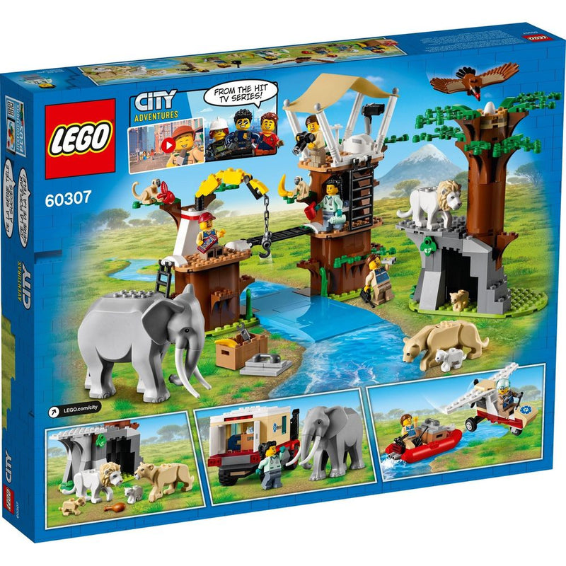 <transcy>Lego CITY Camp de sauvetage des animaux 60307</transcy>