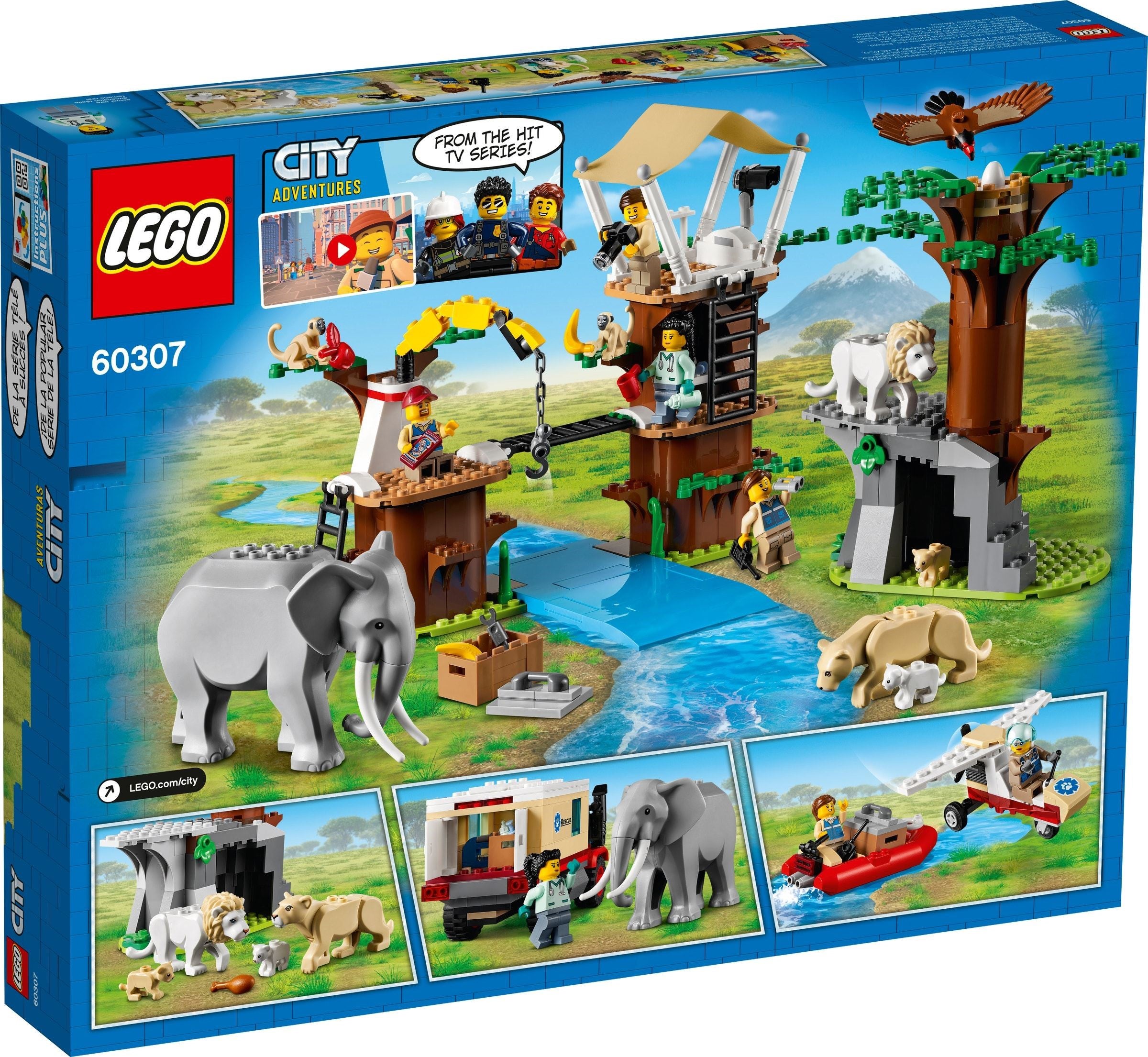 LEGO City Tierrettungscamp 60307