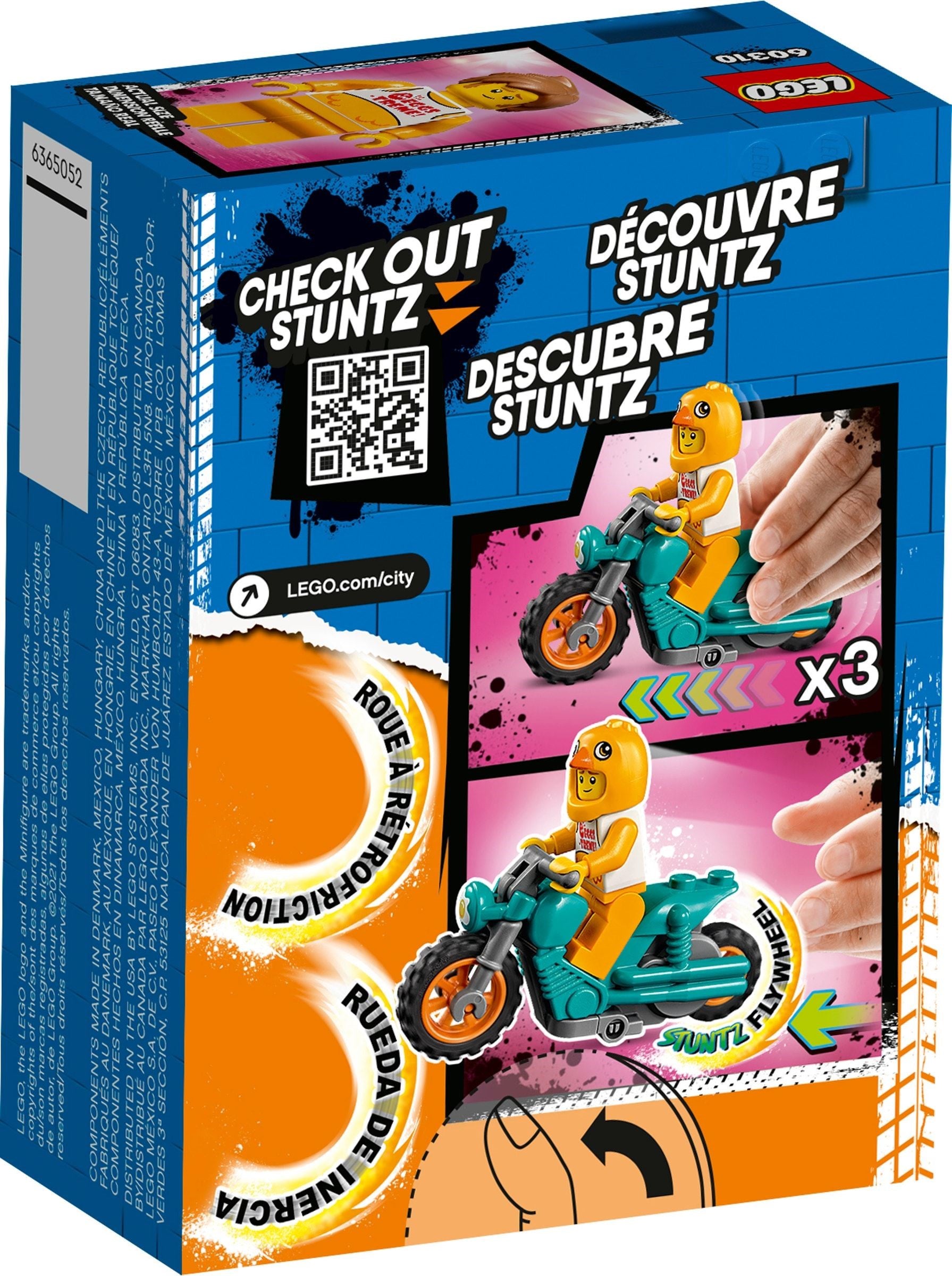 LEGO City Stuntz Maskottchen-Stuntbike 60310