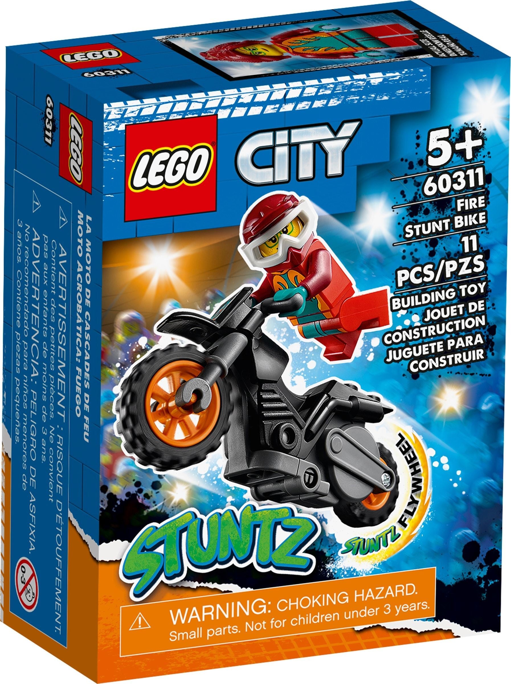 LEGO City Stuntz Feuer-Stuntbike 60311