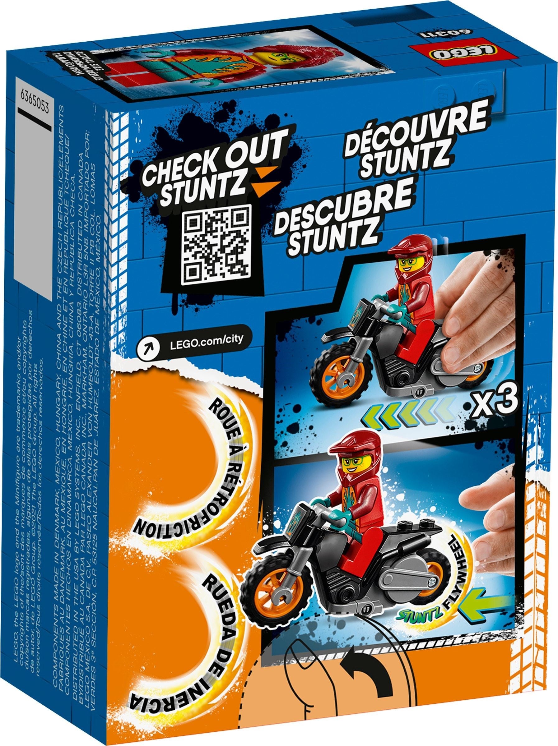 LEGO City Stuntz Feuer-Stuntbike 60311