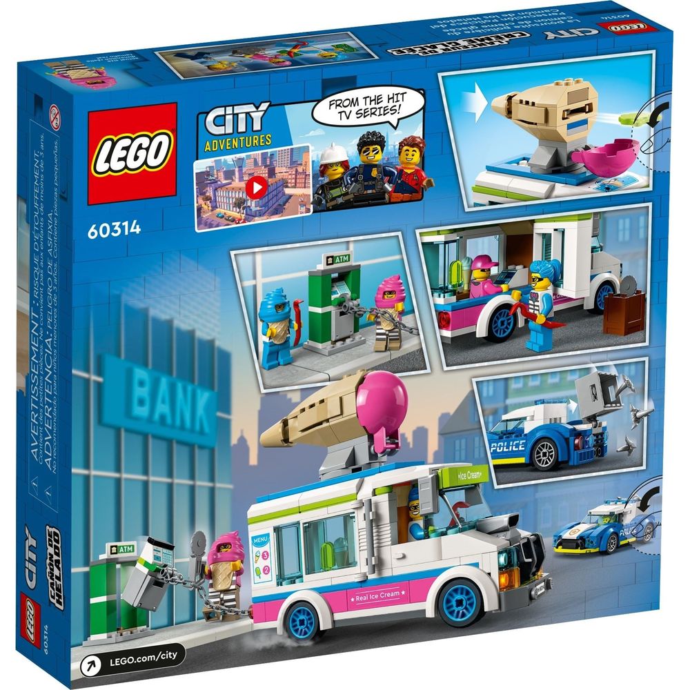 <transcy>LEGO City Poursuite en camion de glace 60314</transcy>