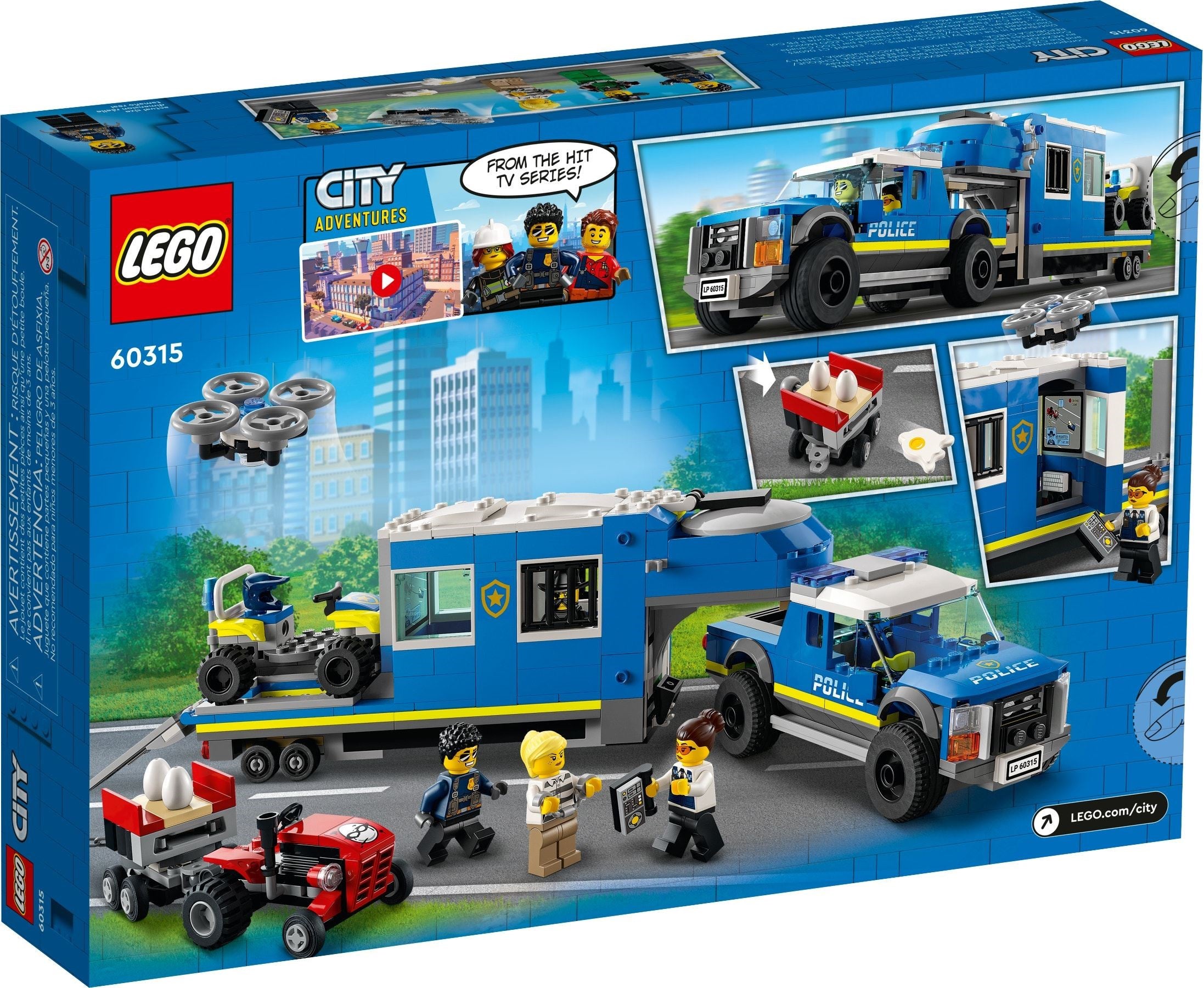 LEGO City Mobile Polizei-Einsatzzentrale 60315