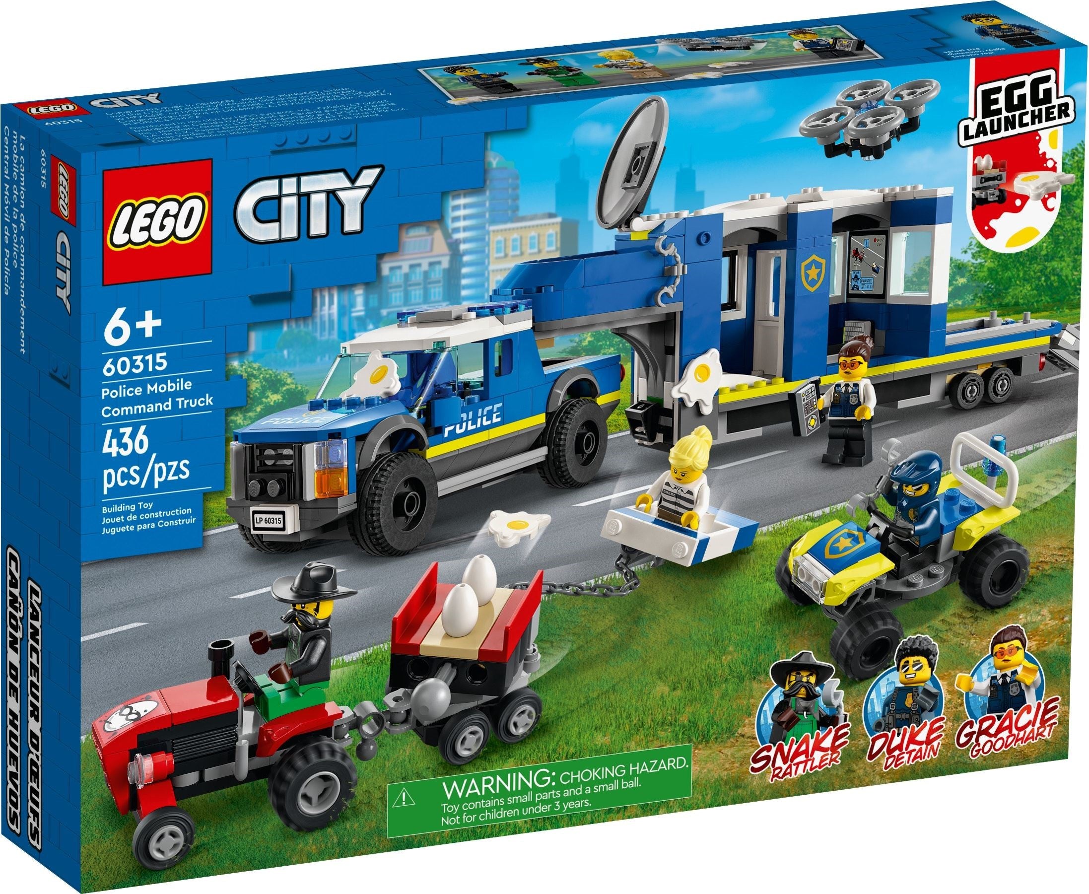 LEGO City Mobile Polizei-Einsatzzentrale 60315