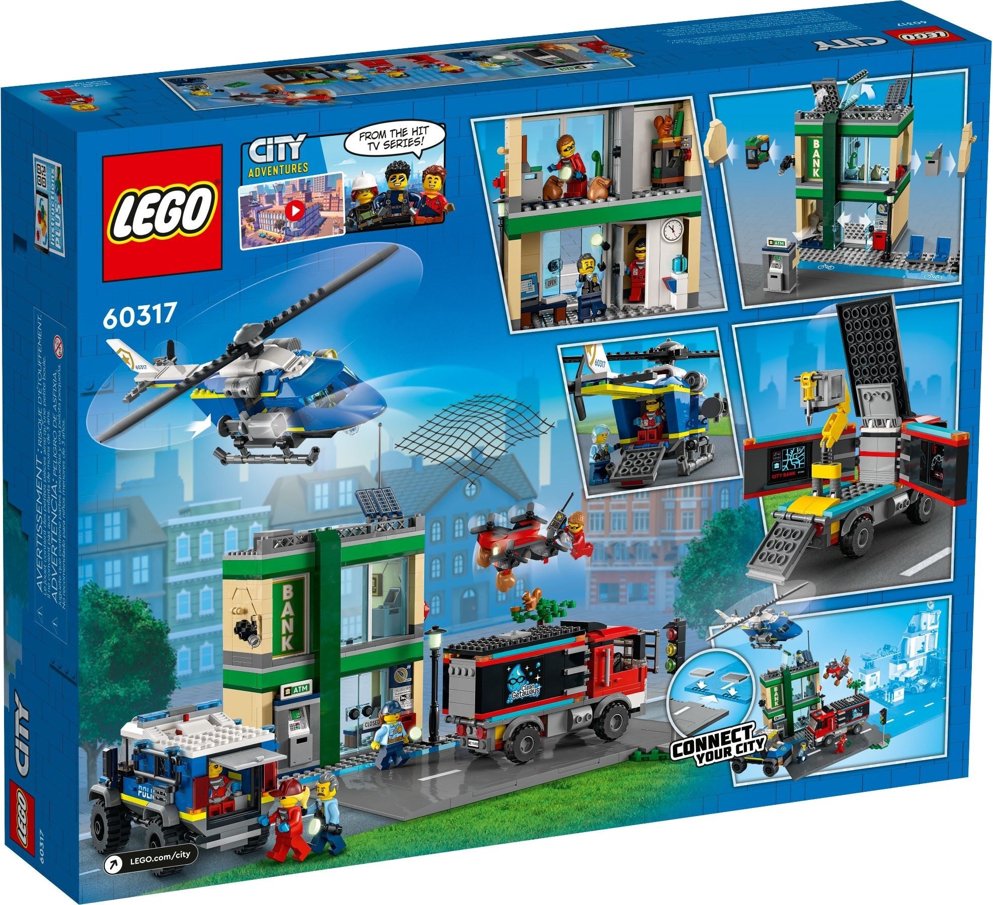 LEGO City Banküberfall mit Verfolgungsjagd 60317