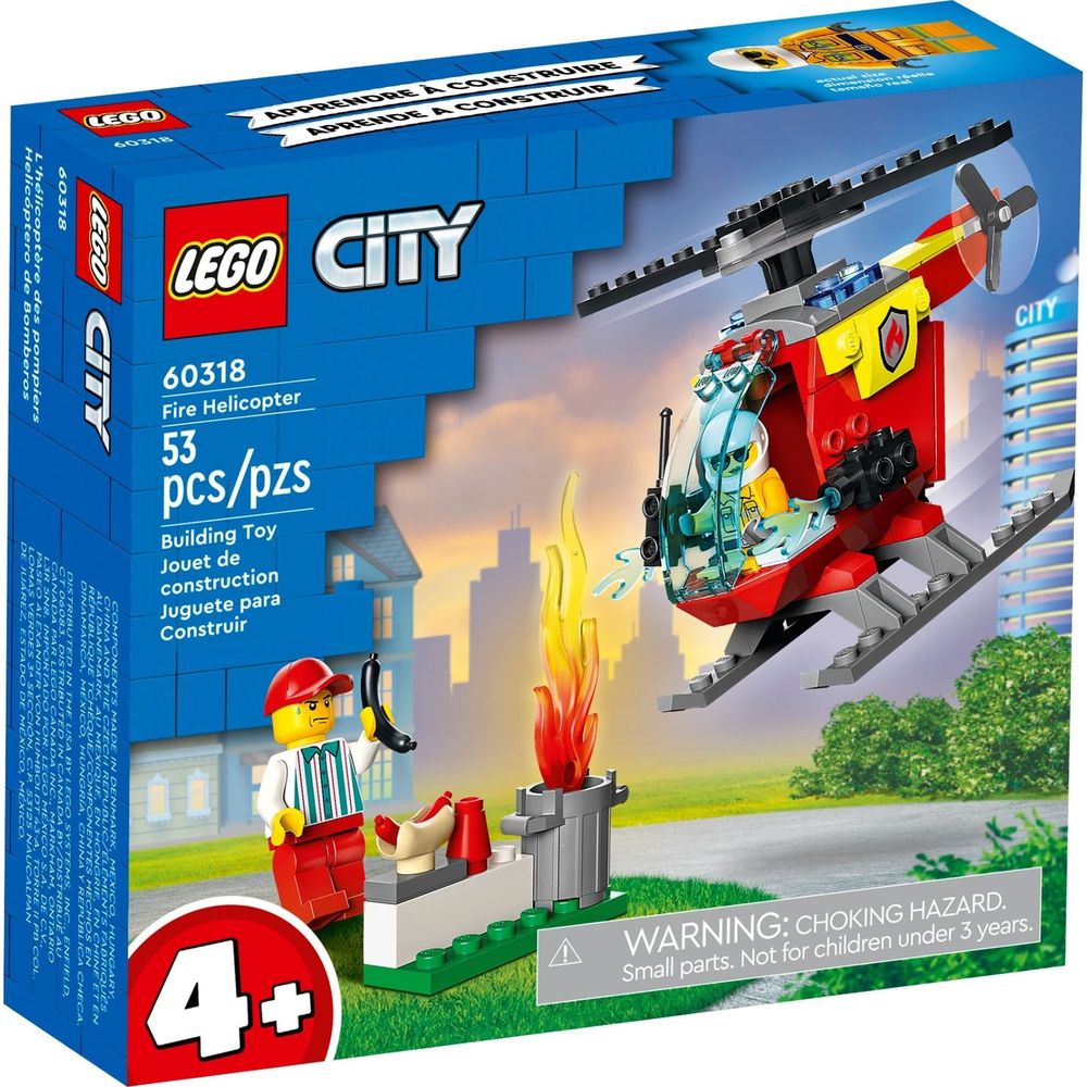 <transcy>LEGO City Hélicoptère des pompiers (60318)</transcy>