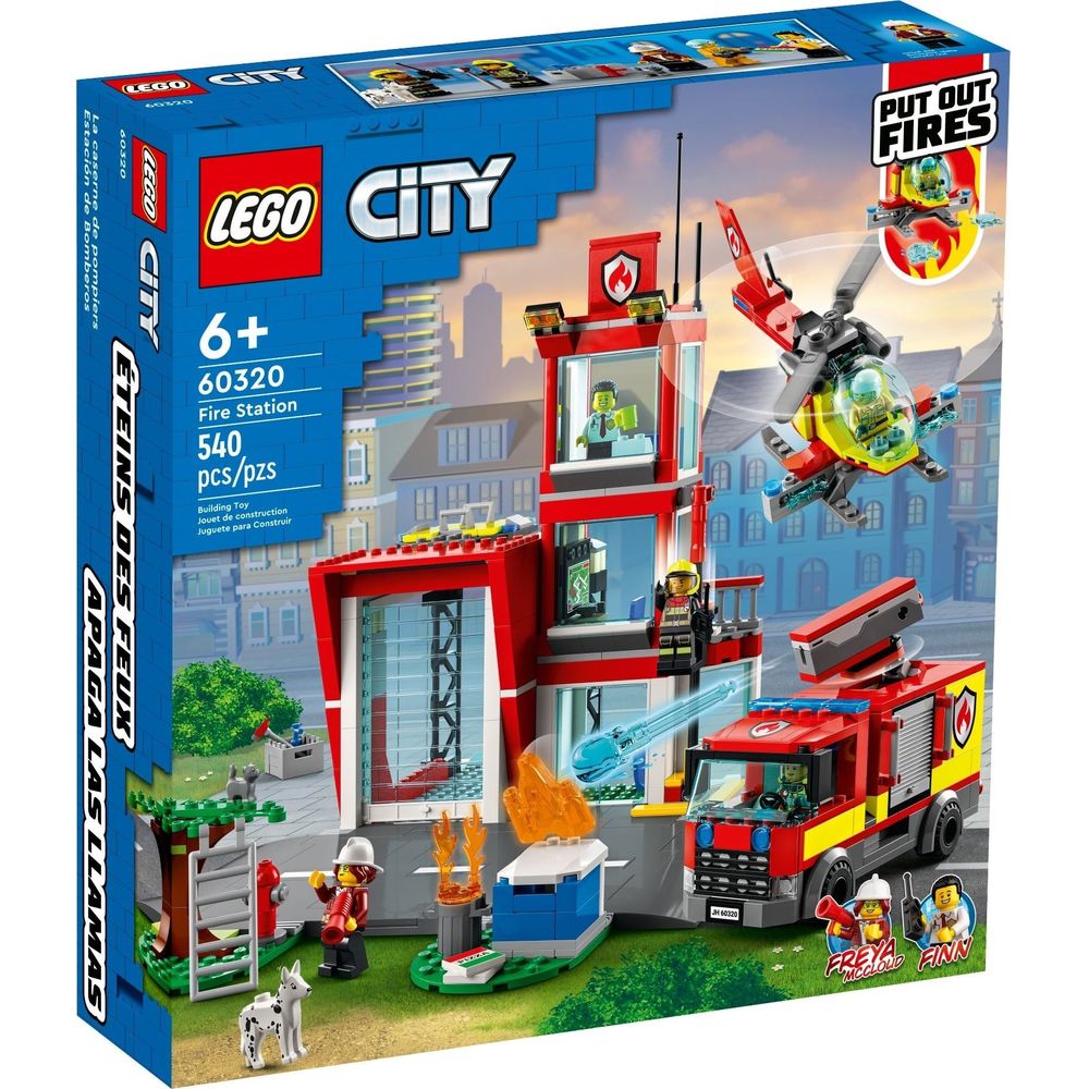 <transcy>LEGO City Caserne de pompiers 60320</transcy>