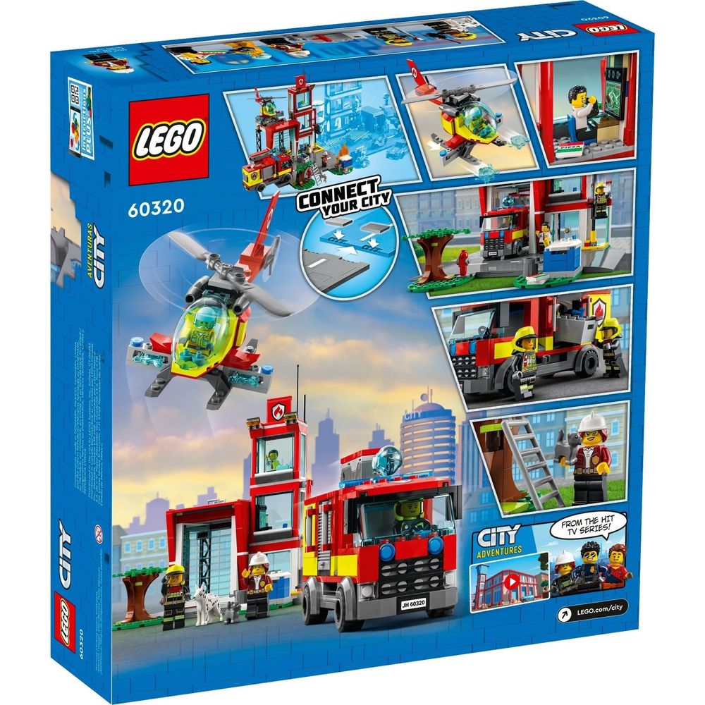 <transcy>LEGO City Caserne de pompiers 60320</transcy>