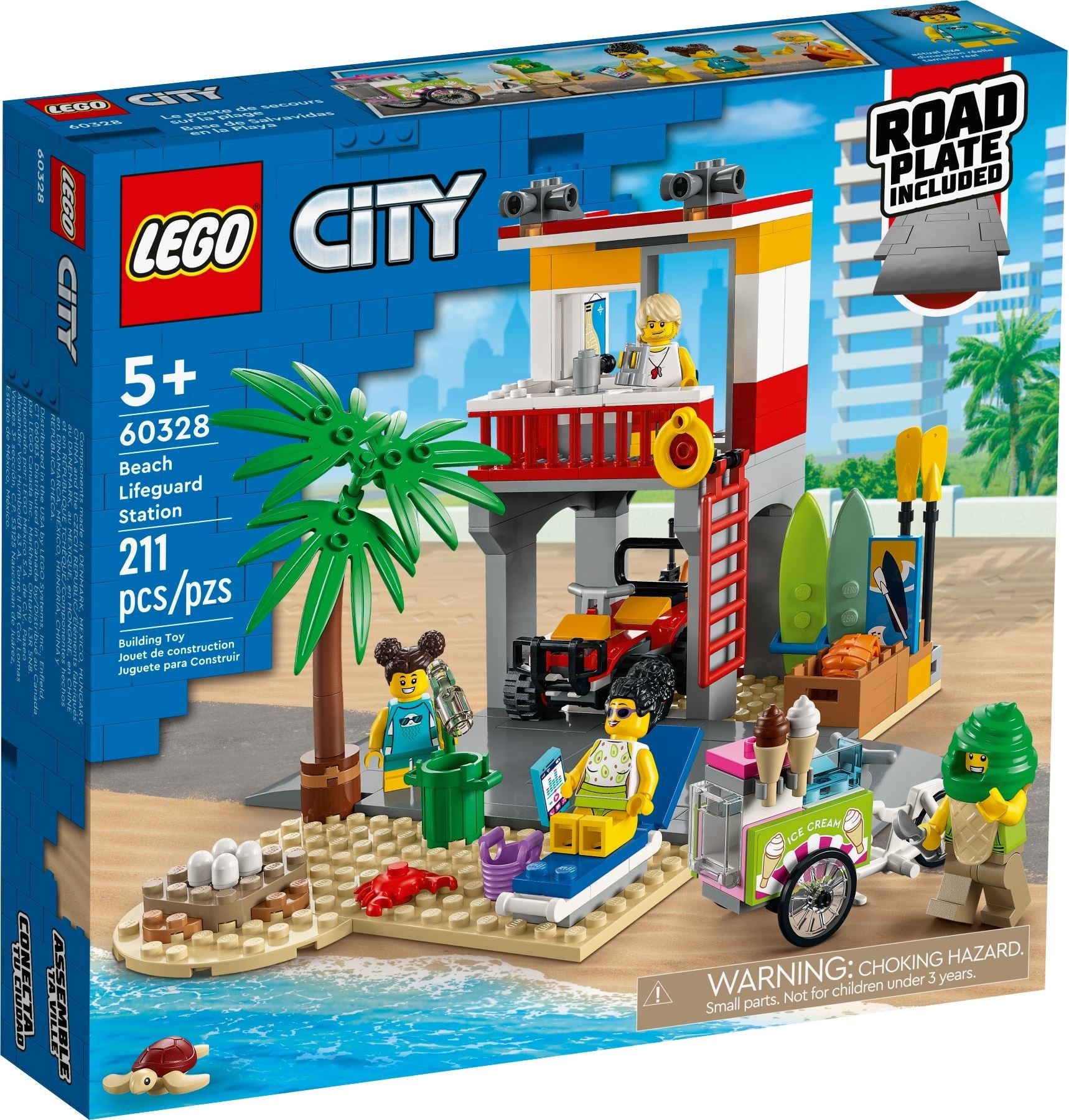 LEGO City Rettungsschwimmer-Station 60328