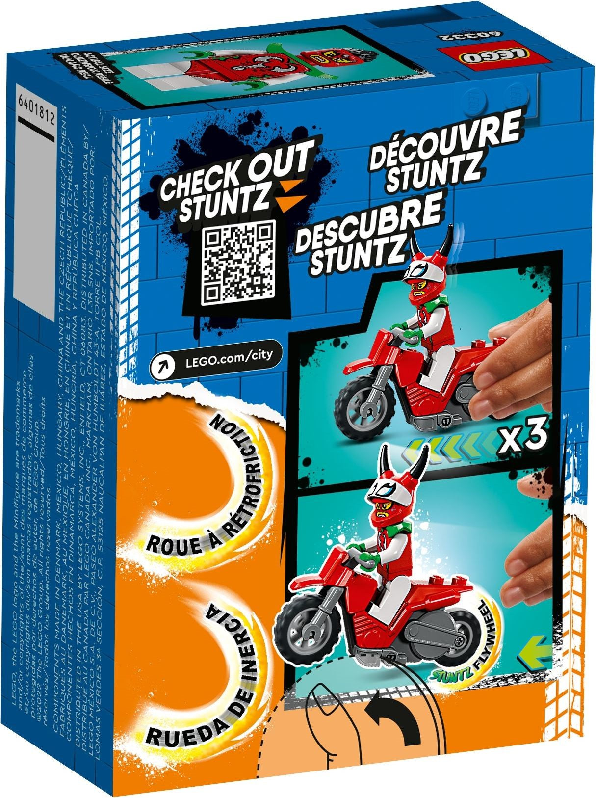 LEGO City Skorpion-Stuntbike 60332