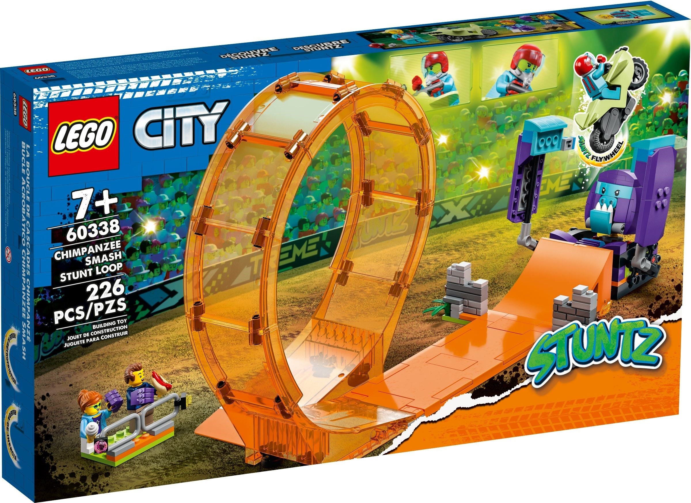 LEGO City Schimpansen-Stuntlooping 60338