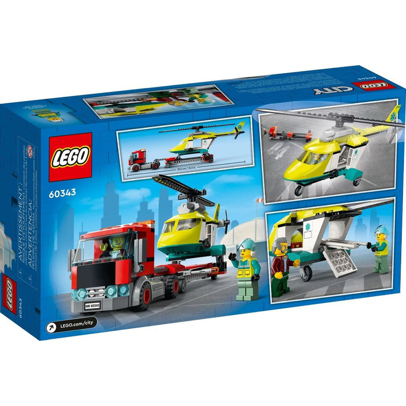 <transcy>LEGO City Hélicoptère de transport 60343</transcy>